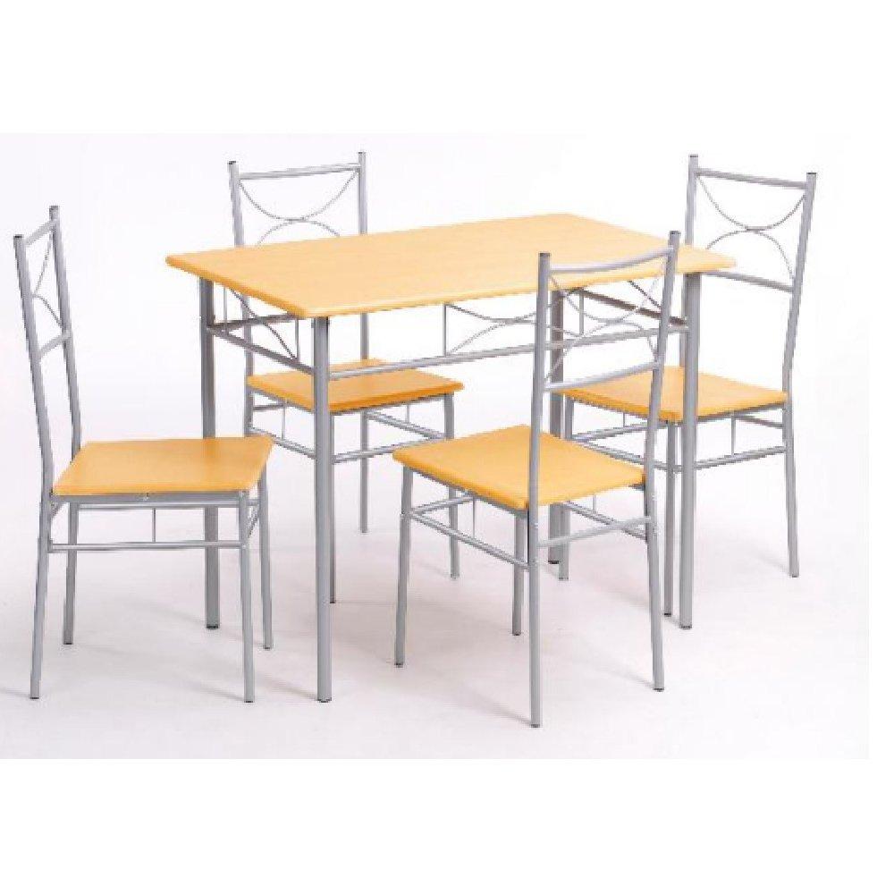 Brown - Homelife - Hampton 5 Piece Dining Set