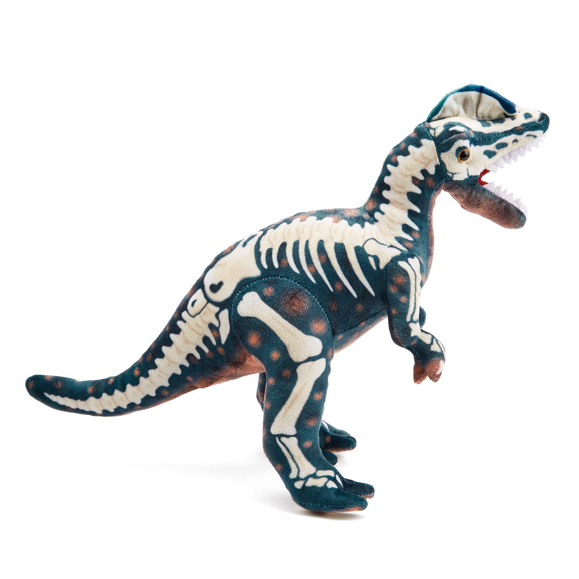 Multi - Zappi Co - Zappi Co Diloposaurus Skeleton Soft Toy 30 cm - 3