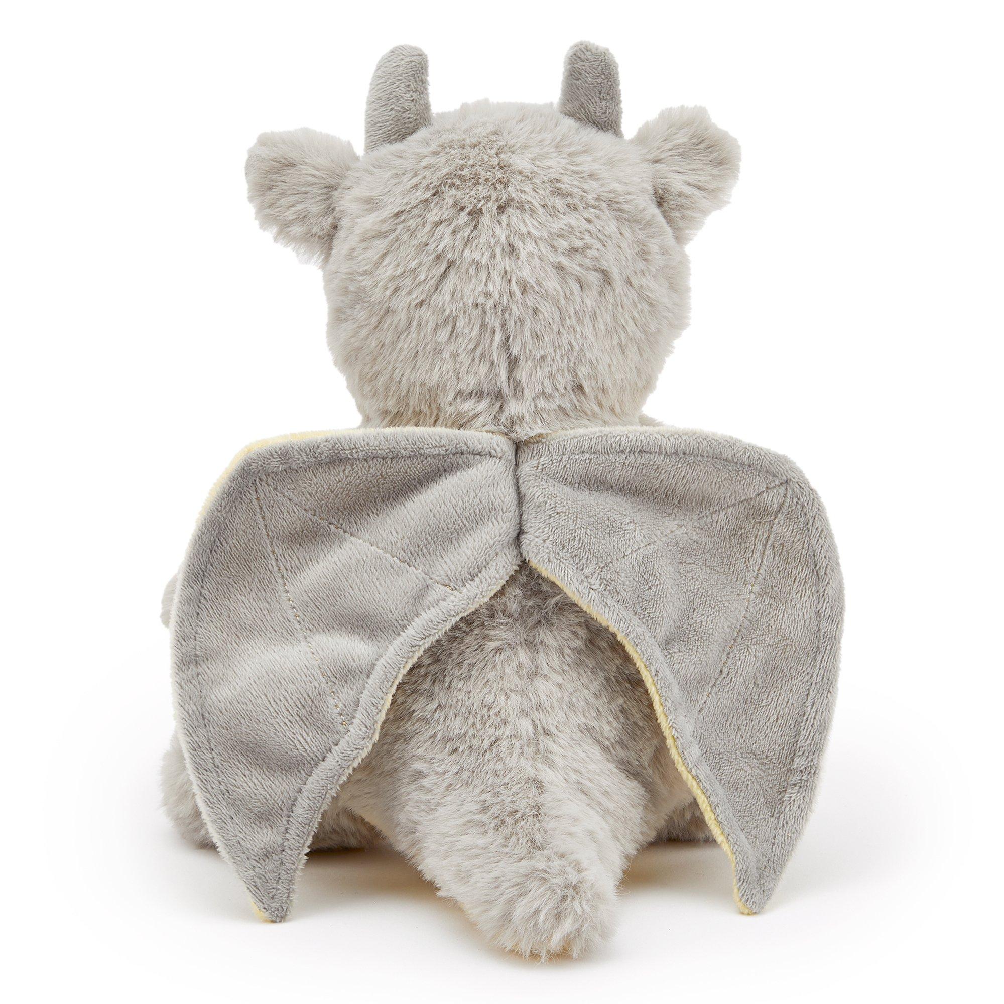 Grey - Zappi Co - Zappi Co Dragon Grey Soft Toy 21 cm ECO - 4