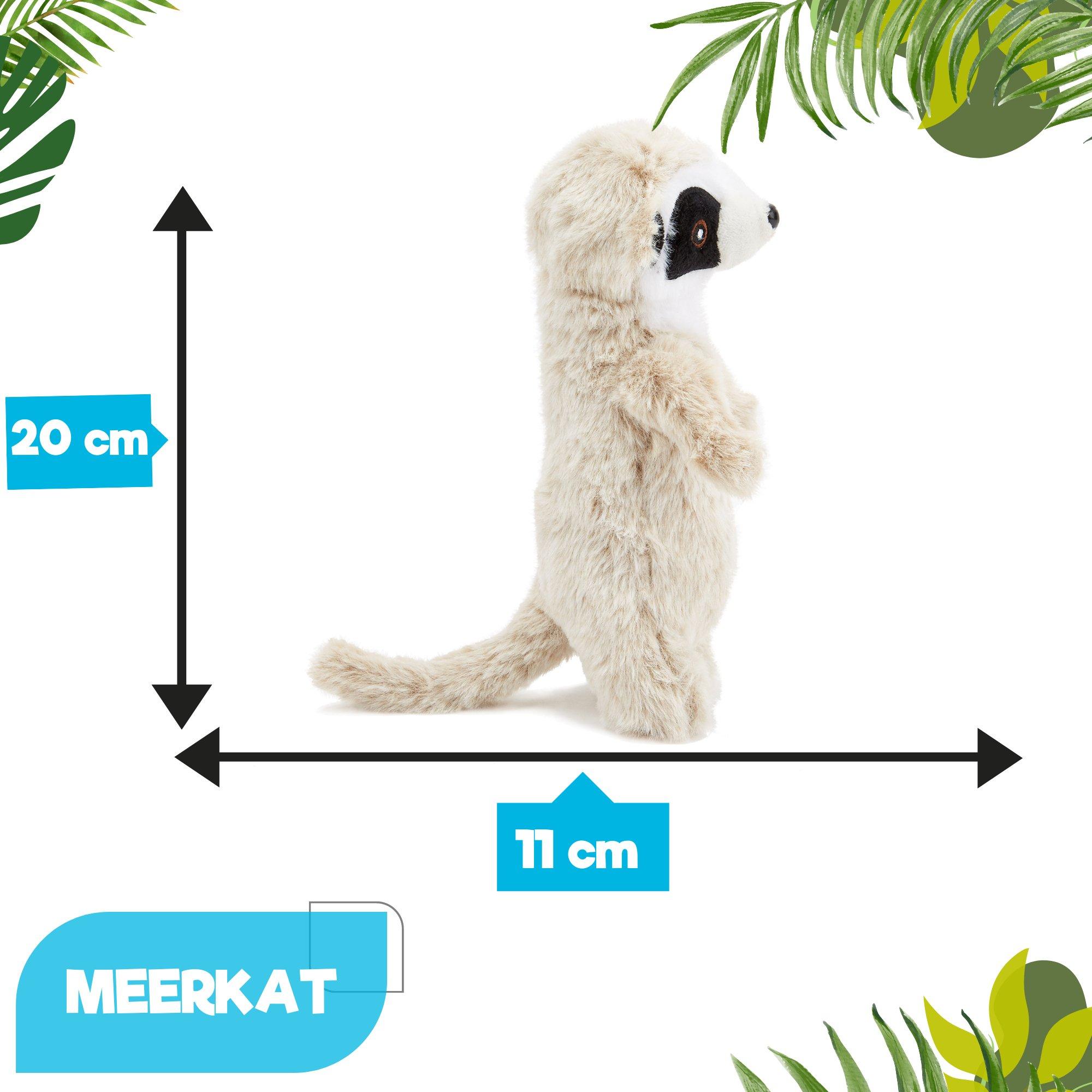 Multi - Zappi Co - Zappi Co Meerkat Soft Toy 20 cm ECO - 6