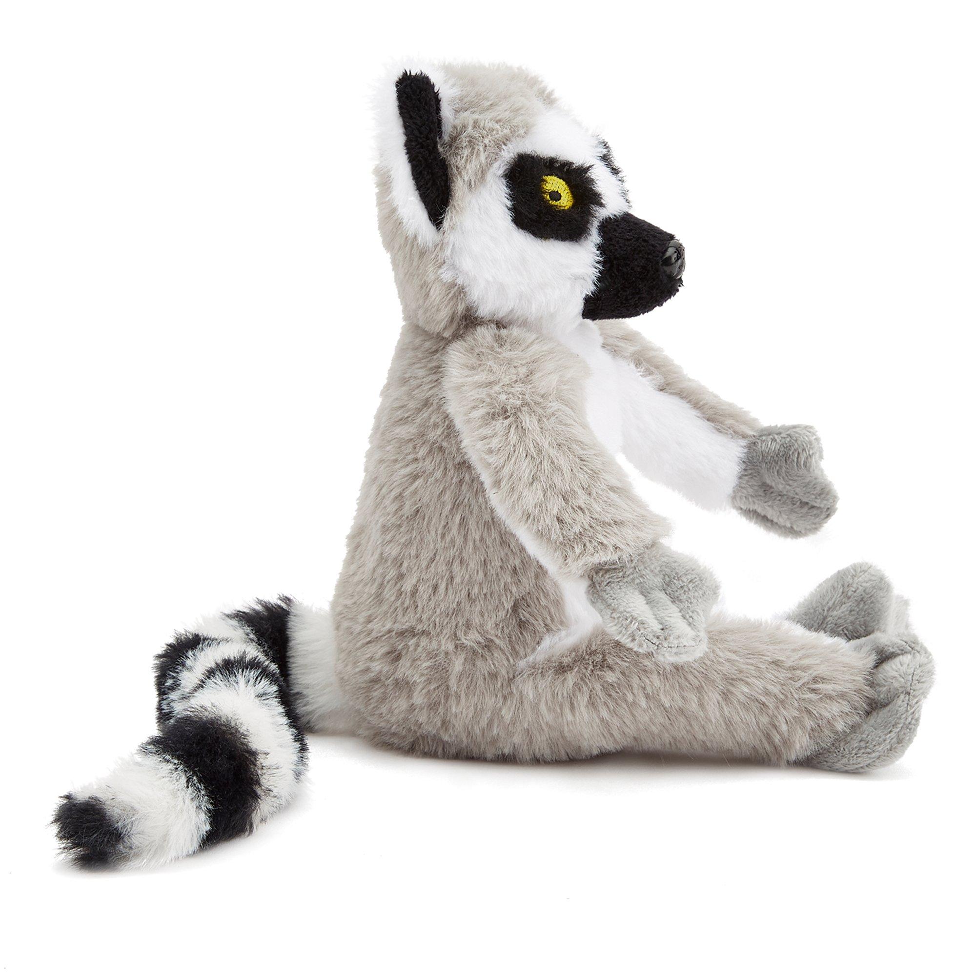 Multi - Zappi Co - Zappi Co Ring Tailed Lemur Soft Toy 28 cm ECO - 3