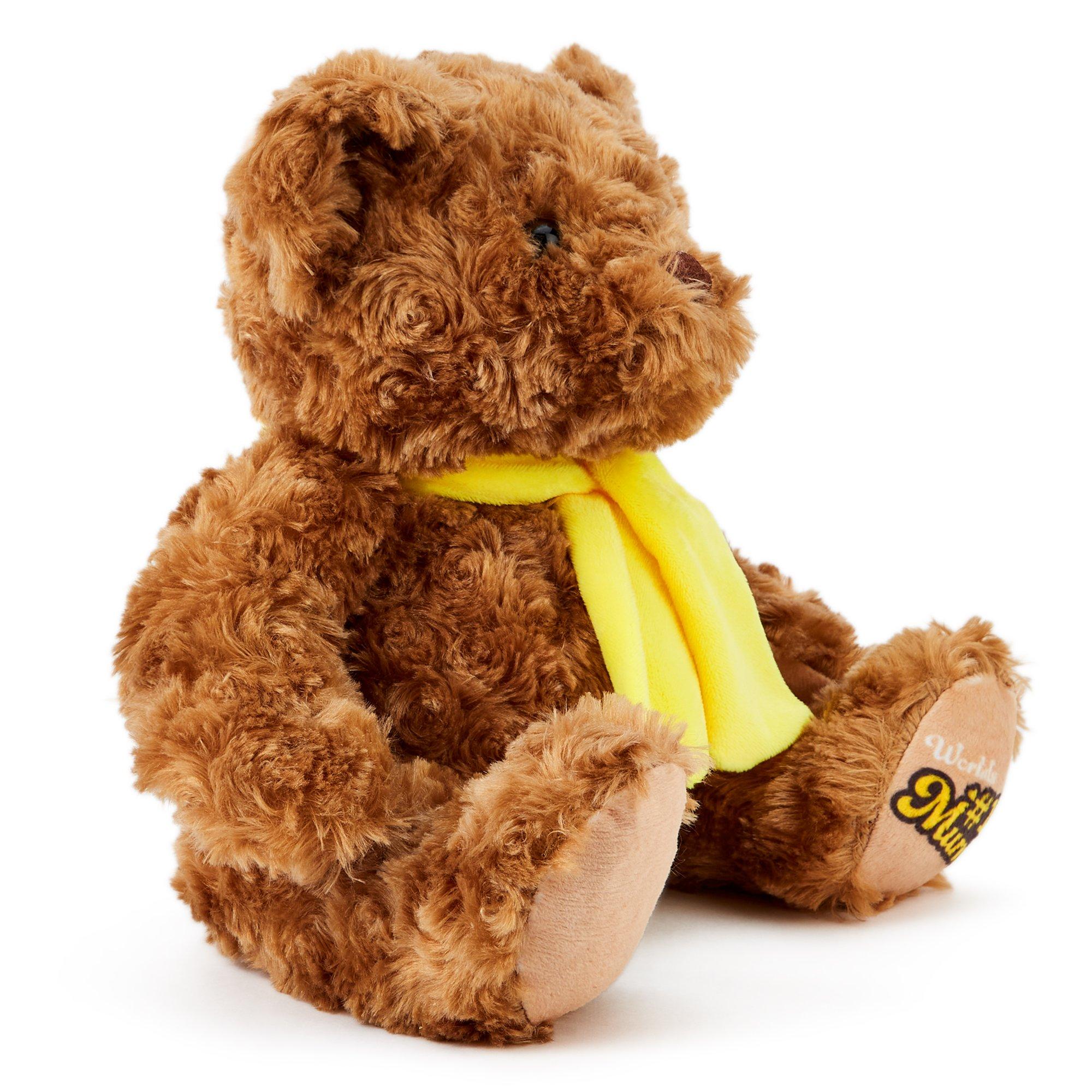 Marron - Zappi Co - Zappi Co Mothers Classic Bear Soft Toy 25 cm - 2