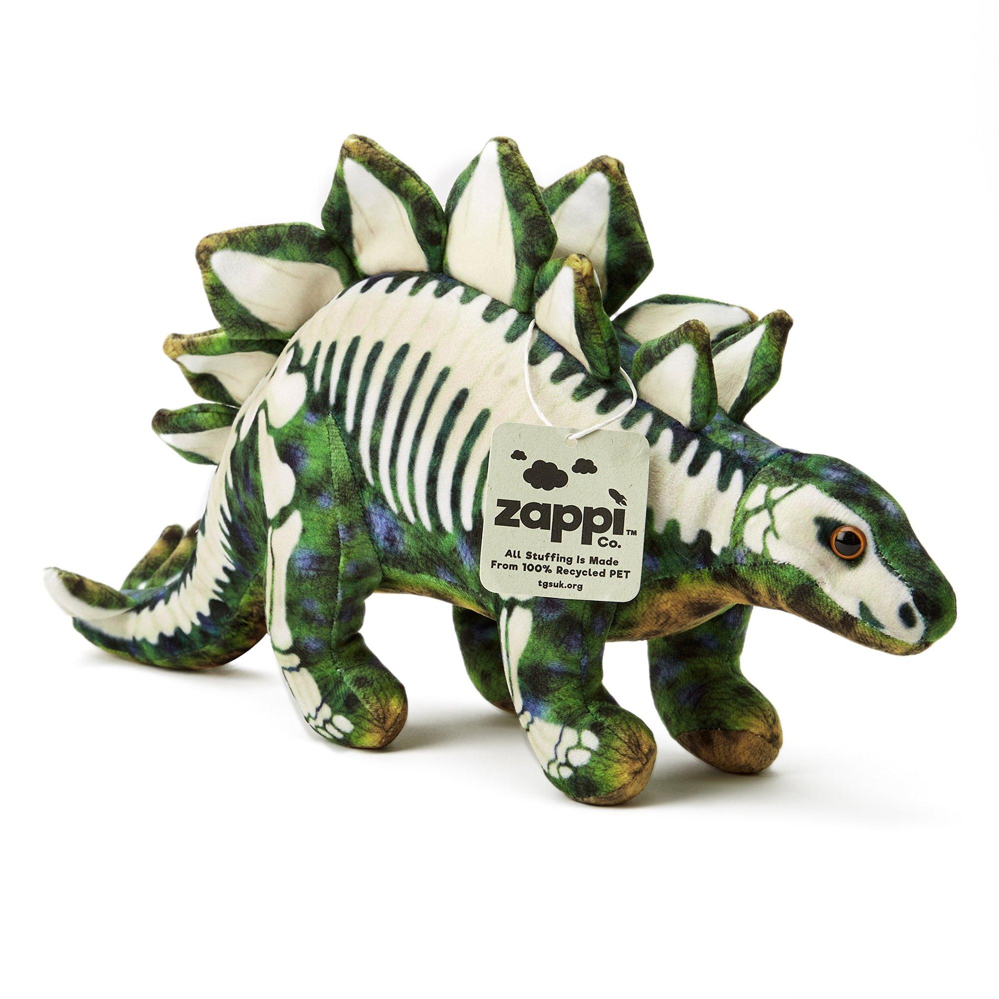 Multi - Zappi Co - Zappi Co Stegosaurus Skeleton Soft Toy 39 cm - 5