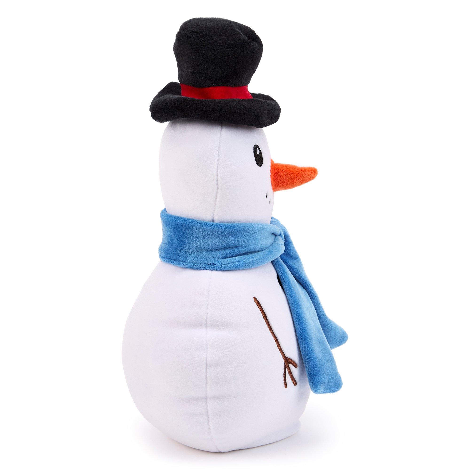 White - Zappi Co - Zappi Co Snowman Soft Toy 25cm - 3