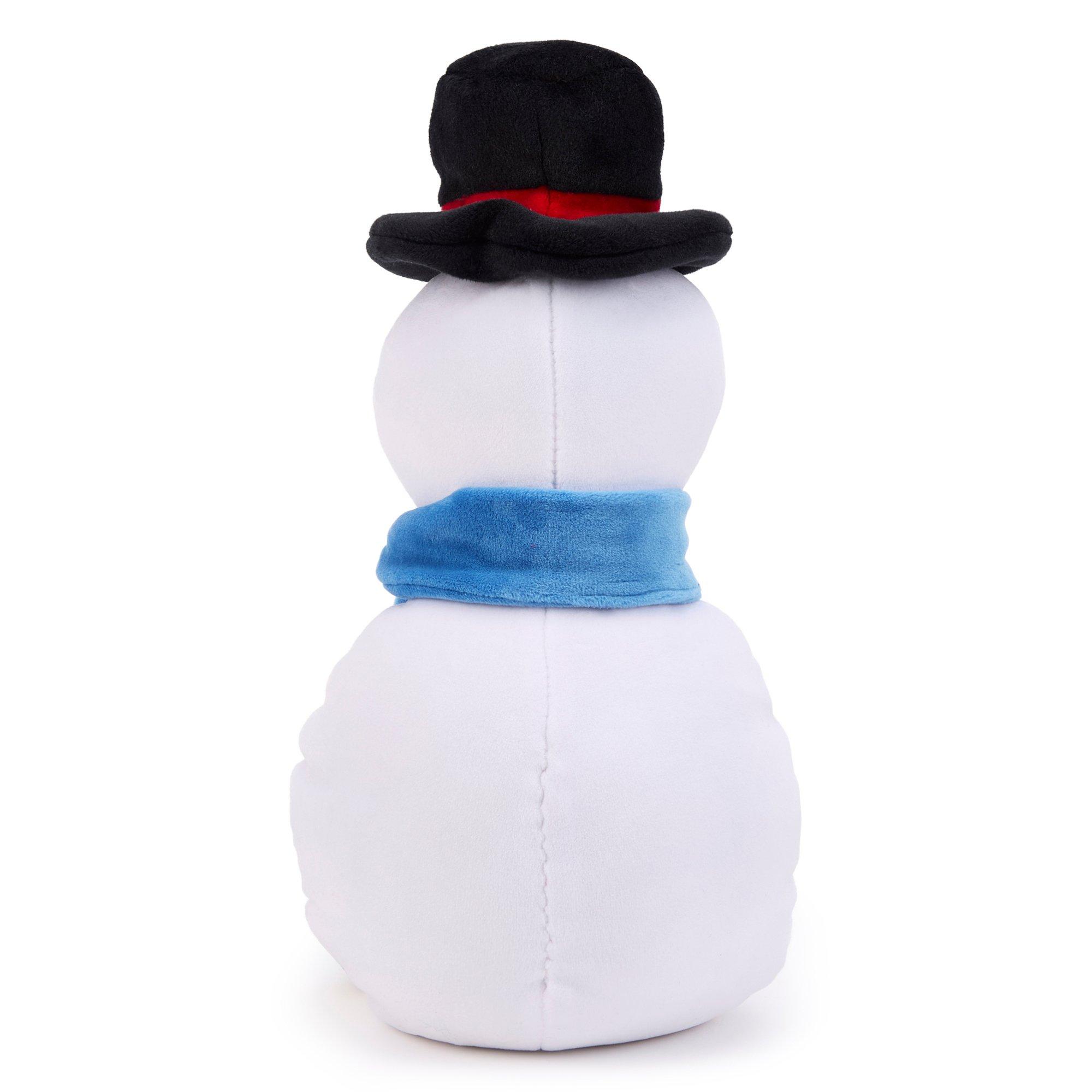White - Zappi Co - Zappi Co Snowman Soft Toy 25cm - 4