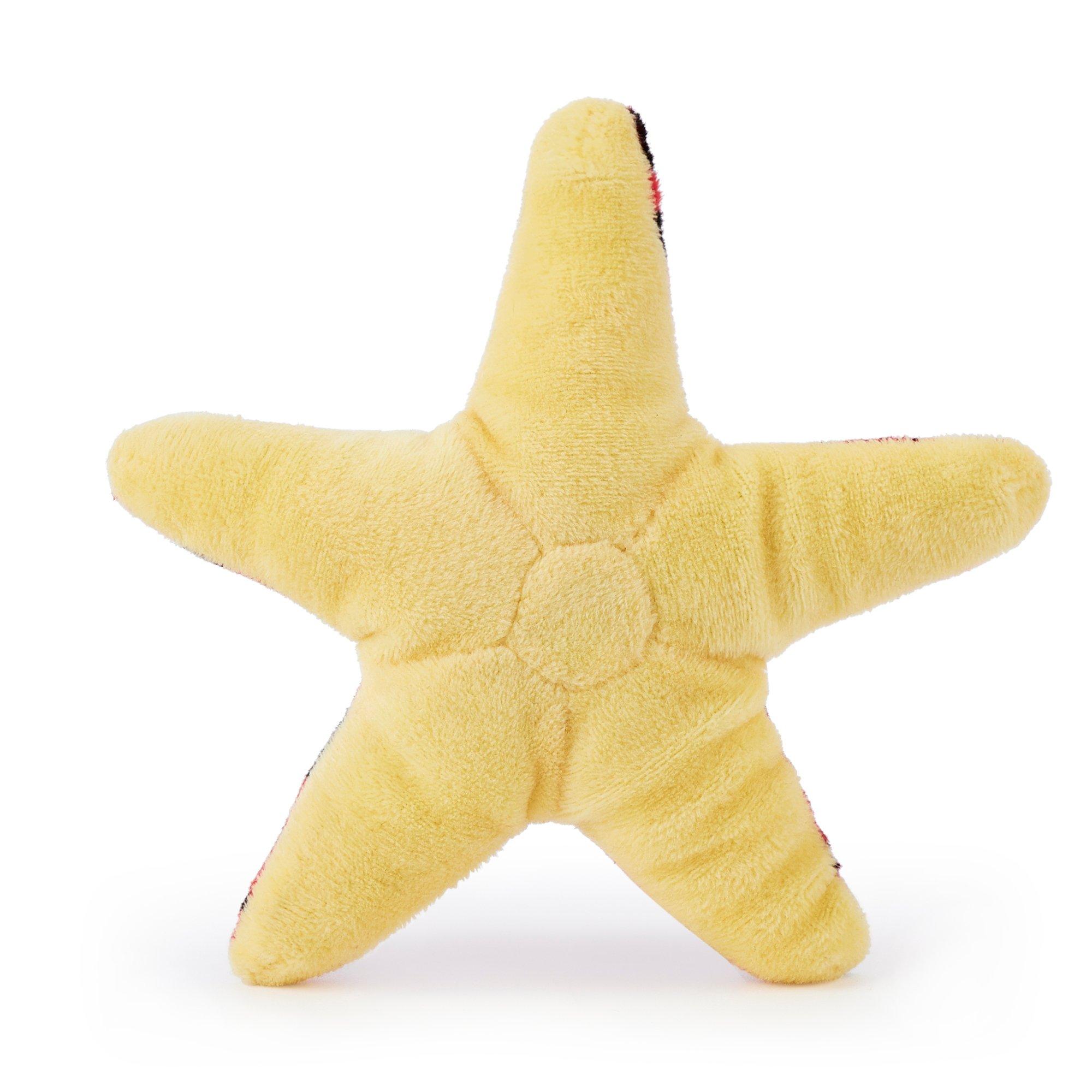 Multi - Zappi Co - Zappi Co Starfish Red & Black Soft Toy 9 cm - 4