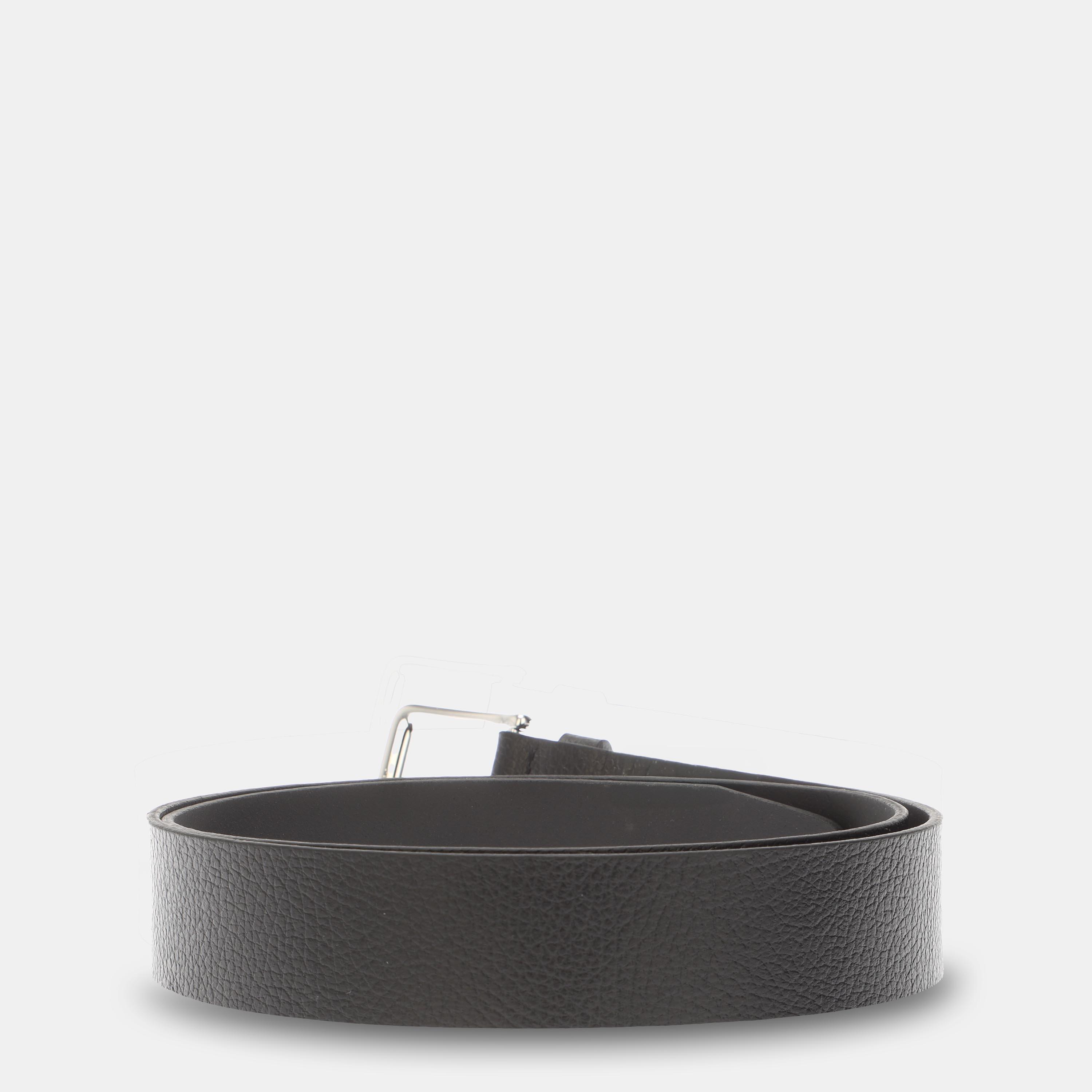 Black - Boss - Ronnie-Gr Sz35 10263177 01 Leather Belt Mens - 2