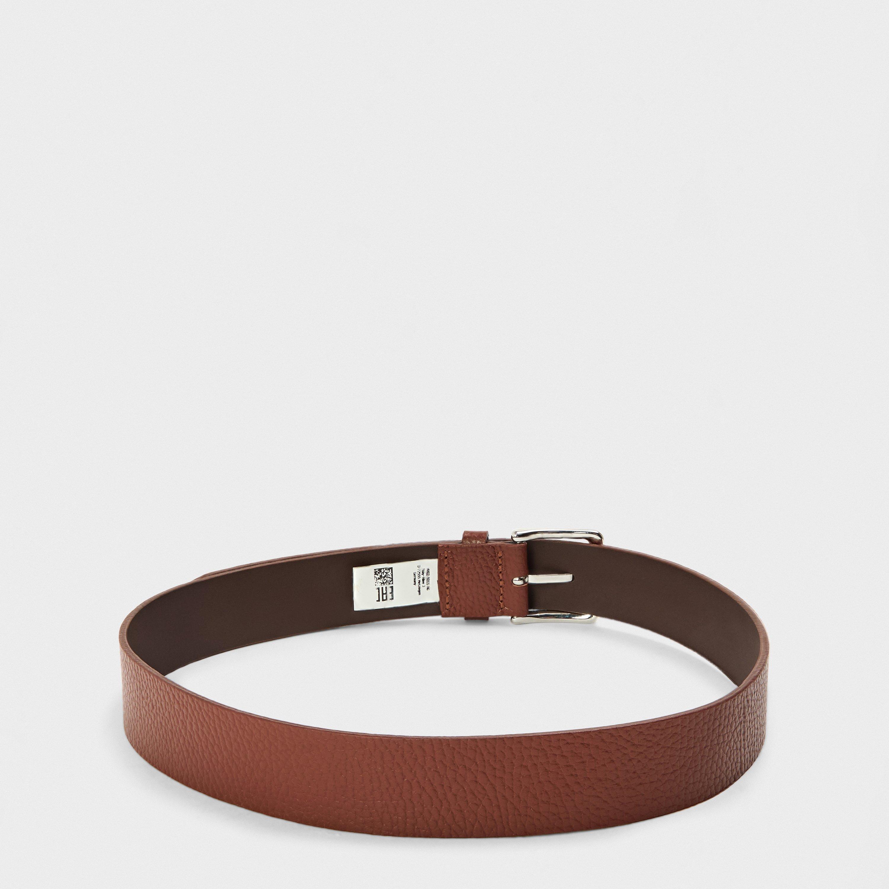 Medium Brown - Boss - Ronnie-Gr Sz35 10263177 01 Leather Belt Mens - 2