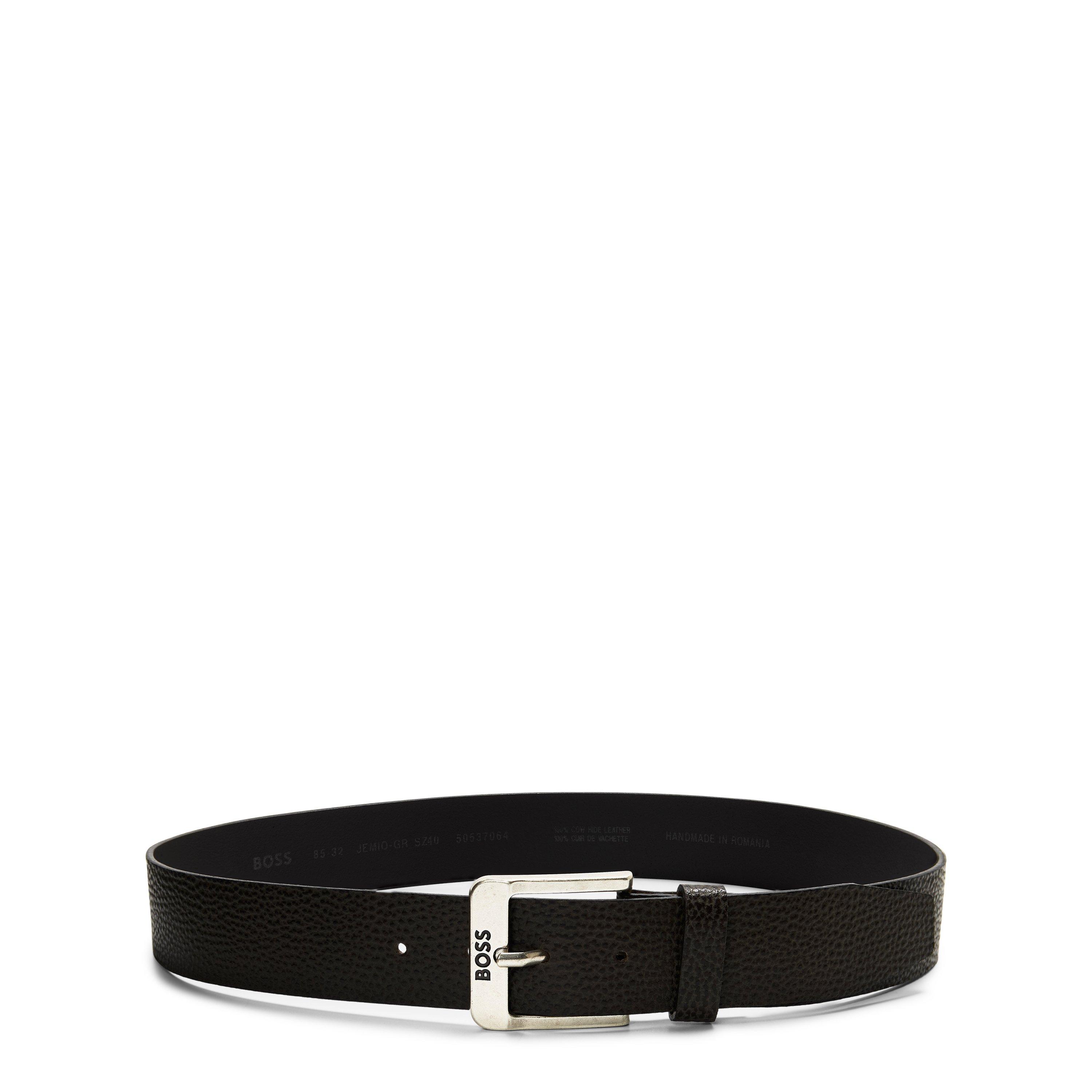 Jemio-Gr Sz40 10251619 01 Leather Belt Mens