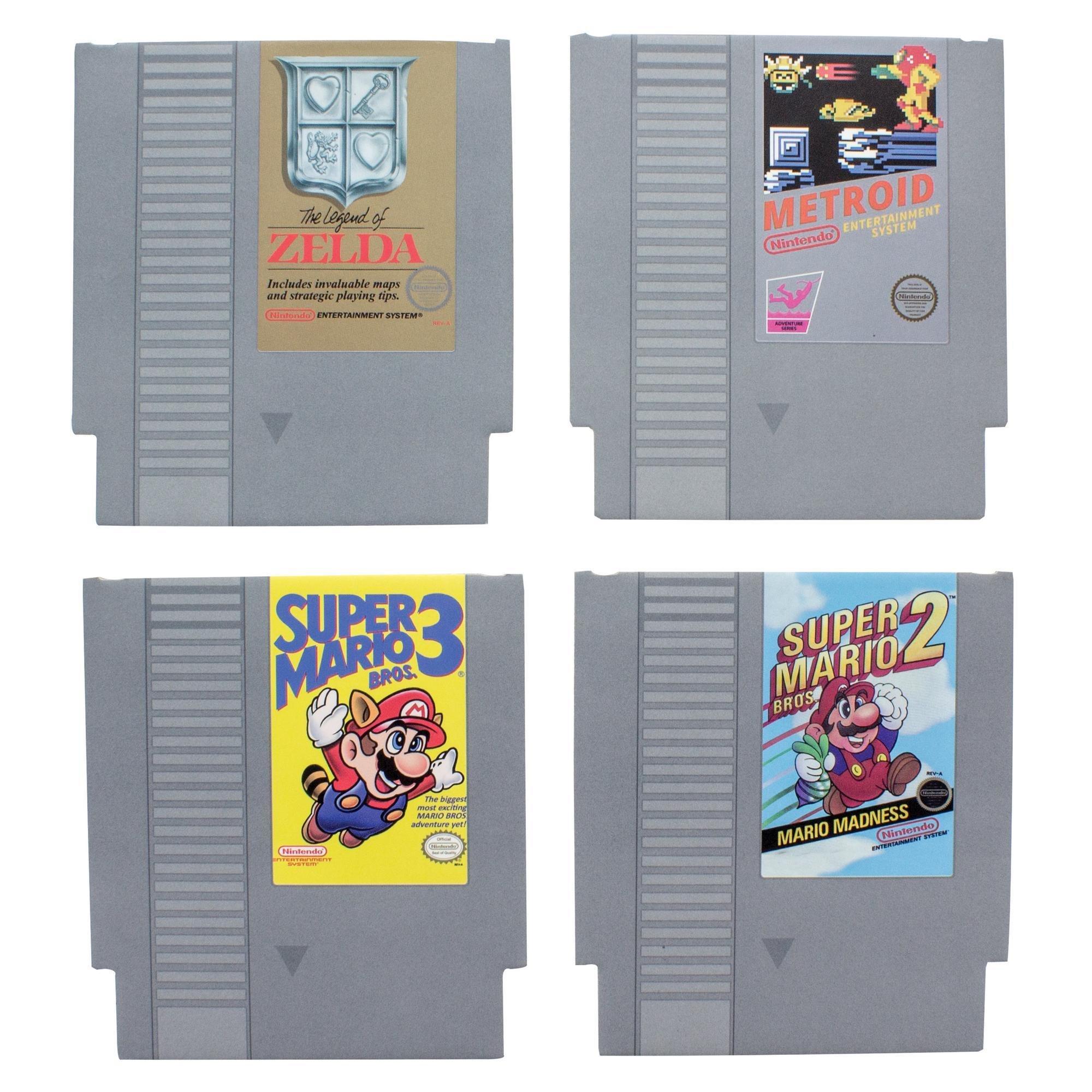 Multi - Nintendo - Nintendo Cartridge Coasters - 4