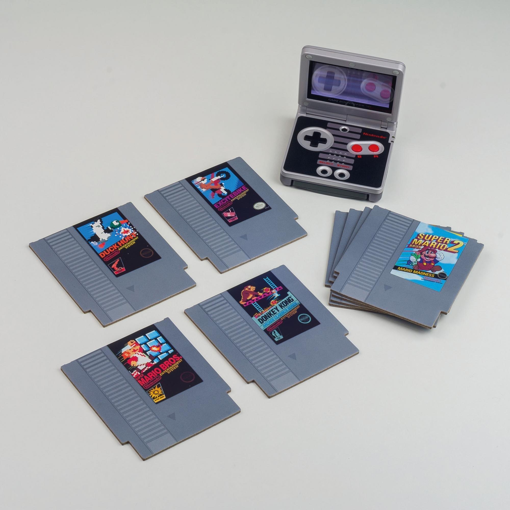 Multi - Nintendo - Nintendo Cartridge Coasters - 6