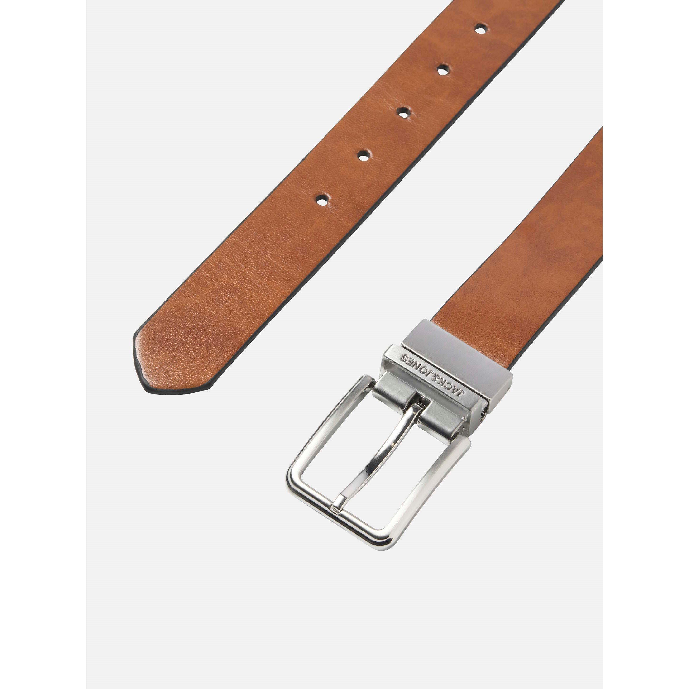 Cognac - Jack and Jones - Garda Reversible Belt Mens - 2