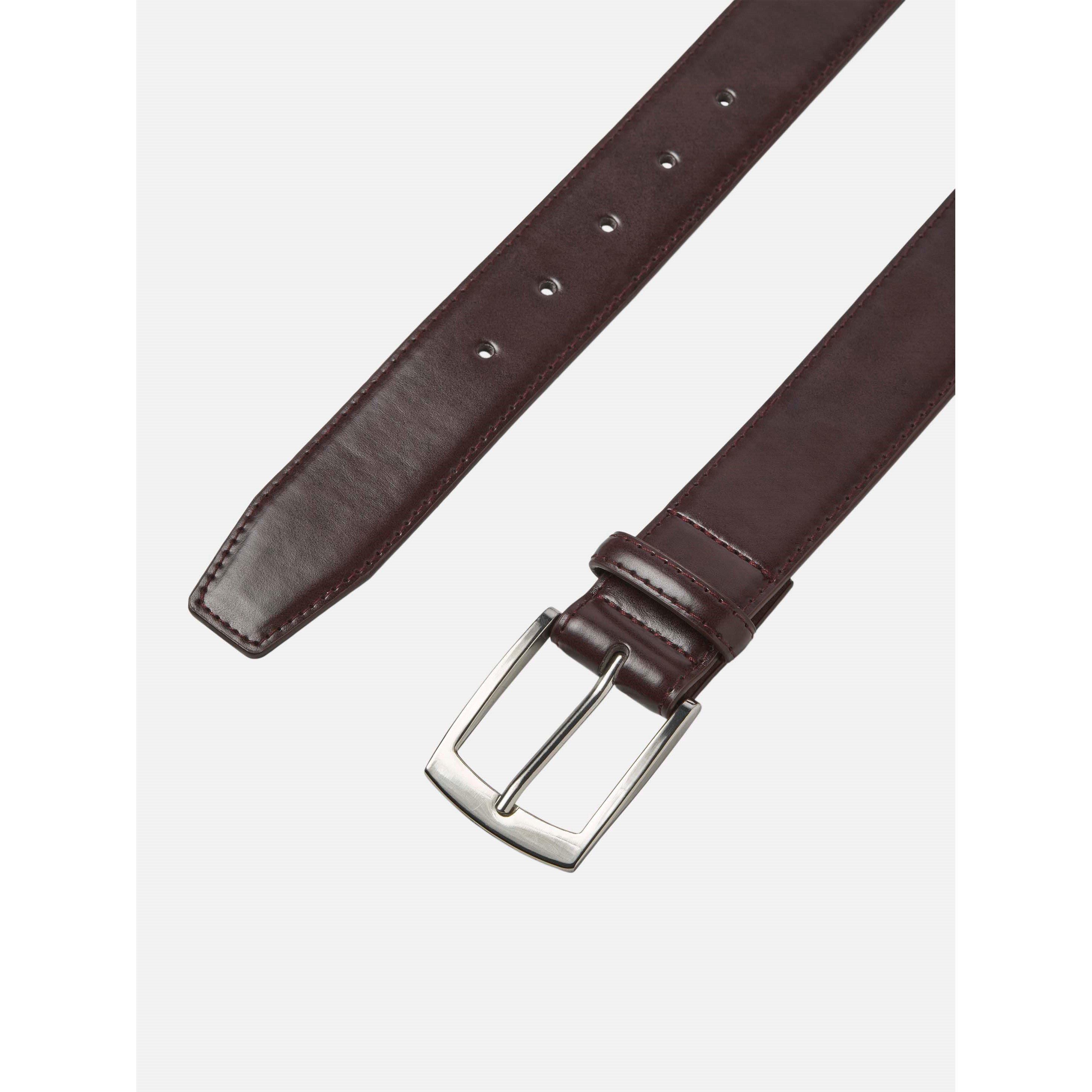 Brauner Stein - Jack and Jones - Men's Markus Faux Leather Belt - 2