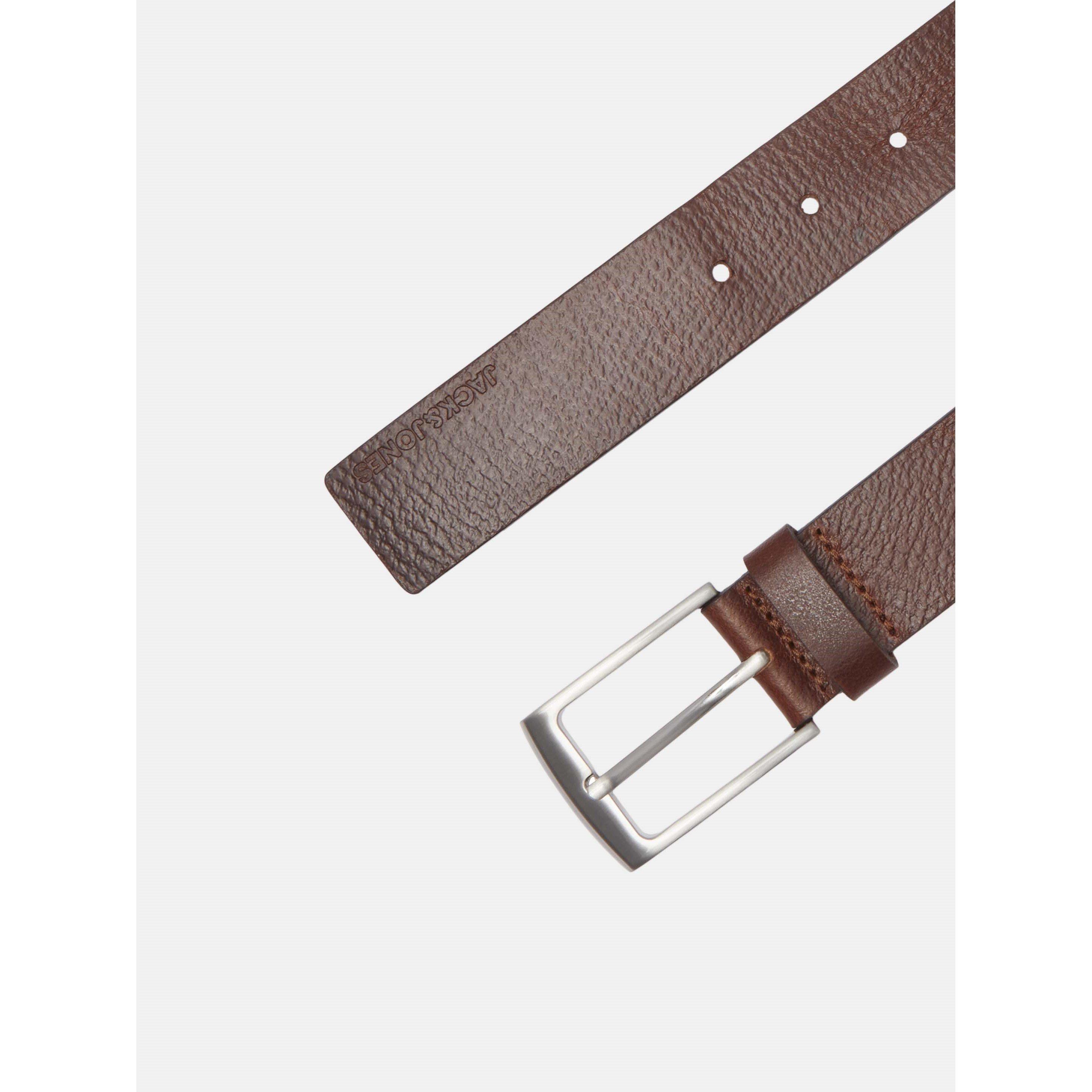 Brown Stone - Jack and Jones - Leather Belt Mens - 2