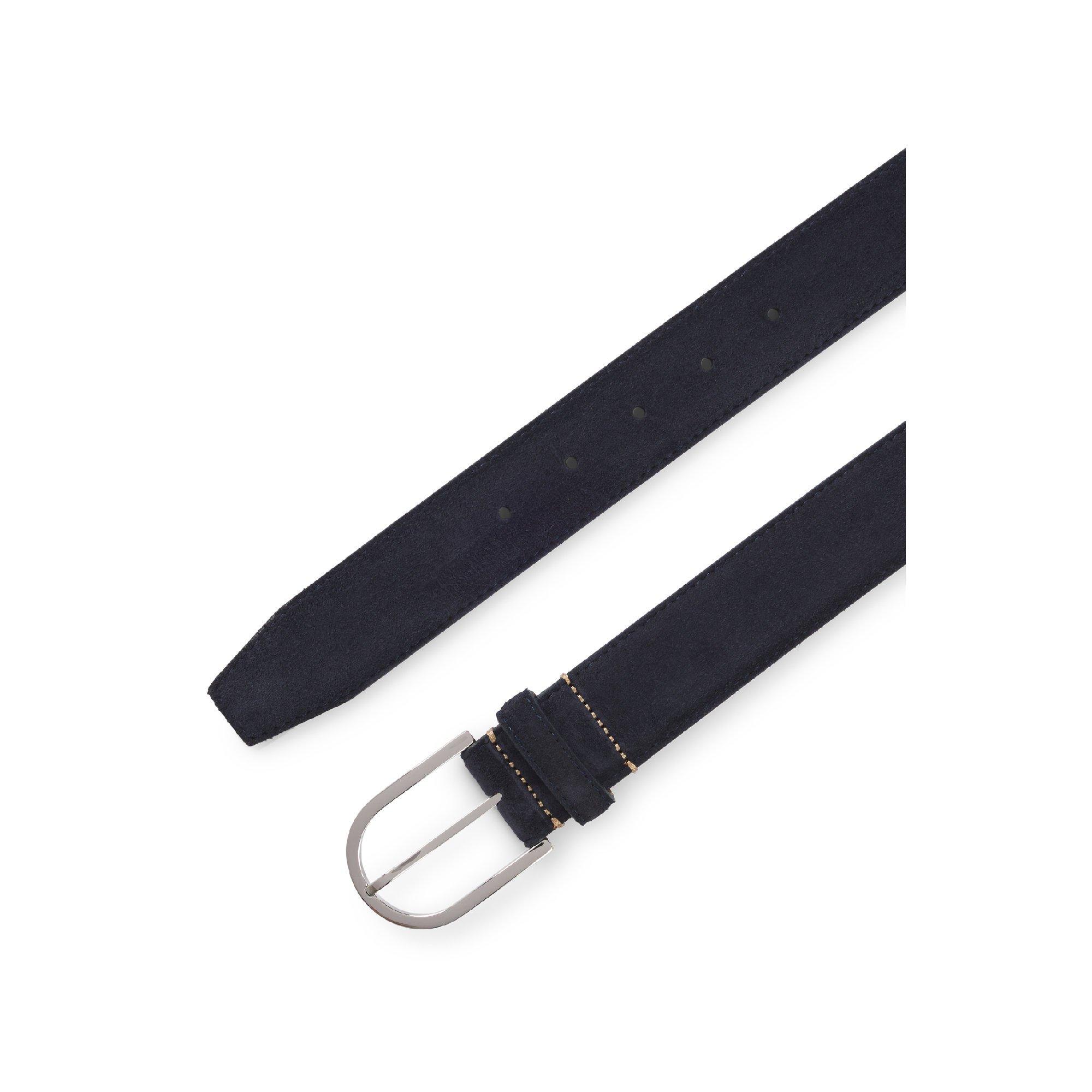 Blue - Boss - Lorys-Sd-St Sz35 10243436 01 Leather Belt Mens - 2