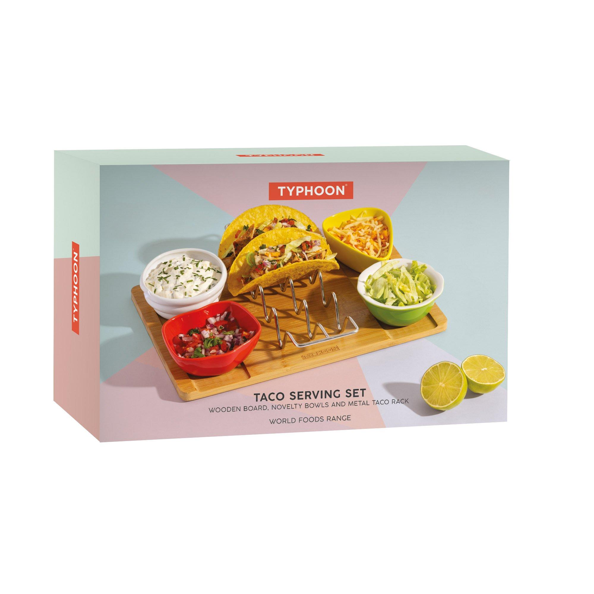 Multi - Typhoon - World Foods Taco Serving Set - 2