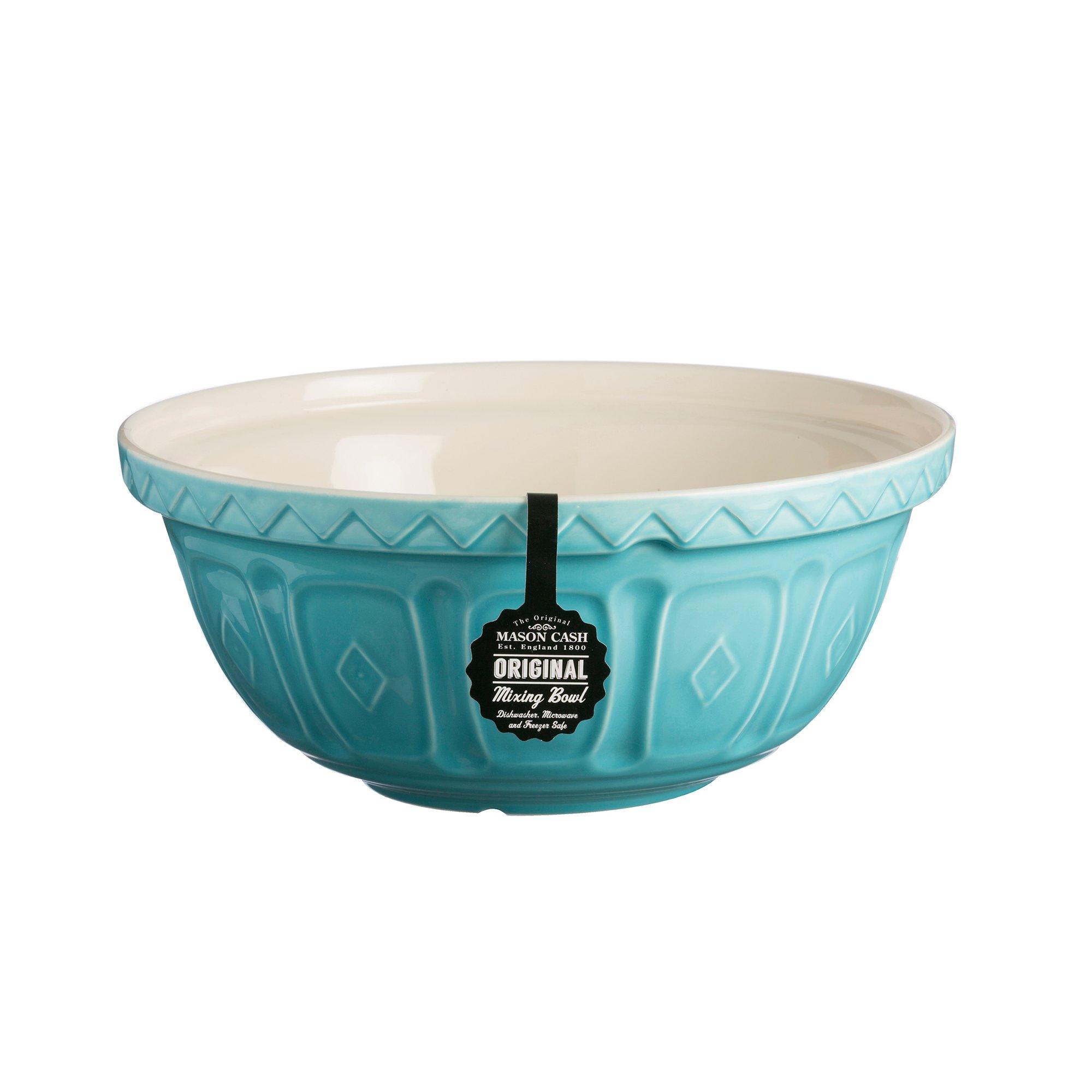 Turquoise - Mason Cash - Turquoise mixing bowl s12 - 2