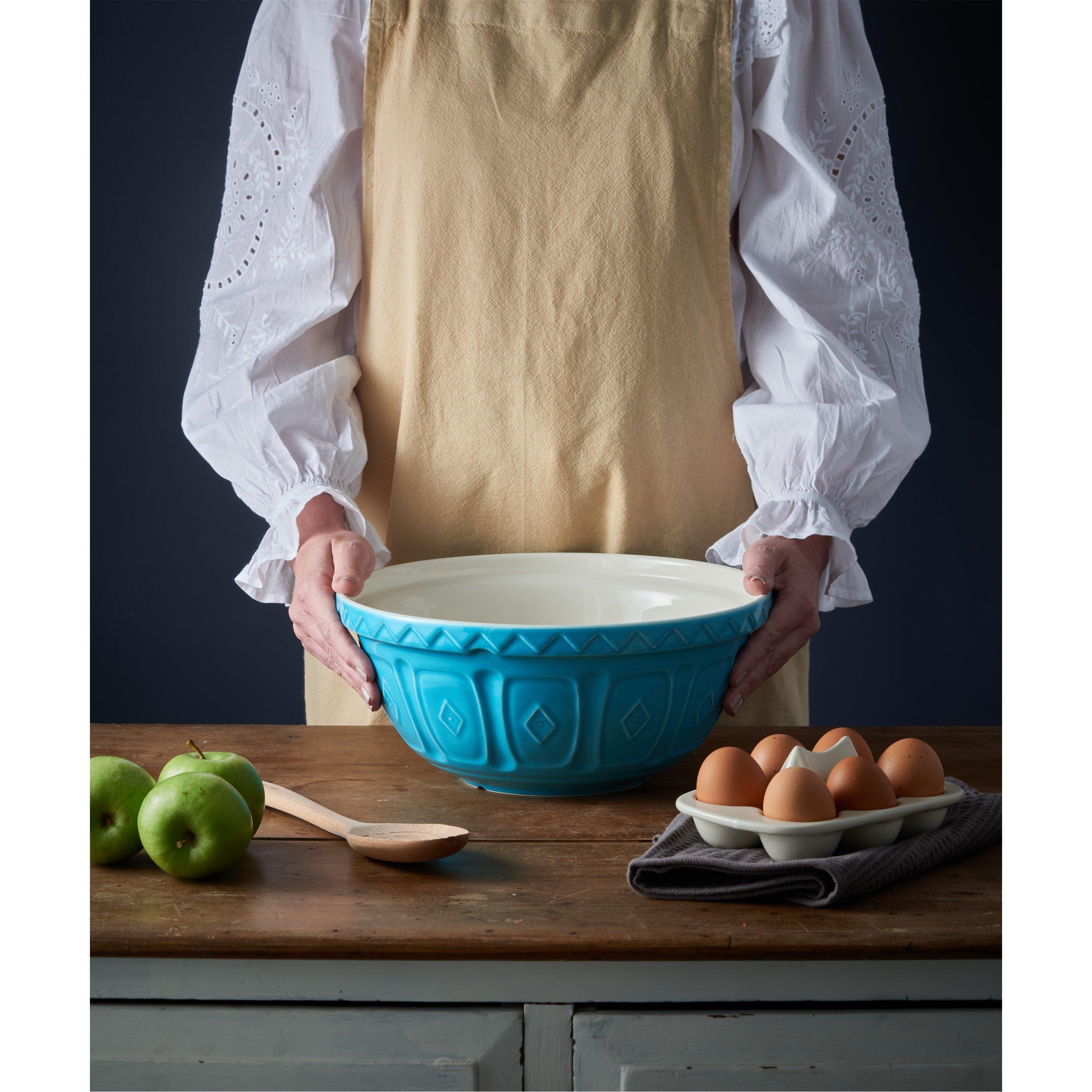 Turquoise - Mason Cash - Turquoise mixing bowl s12 - 3