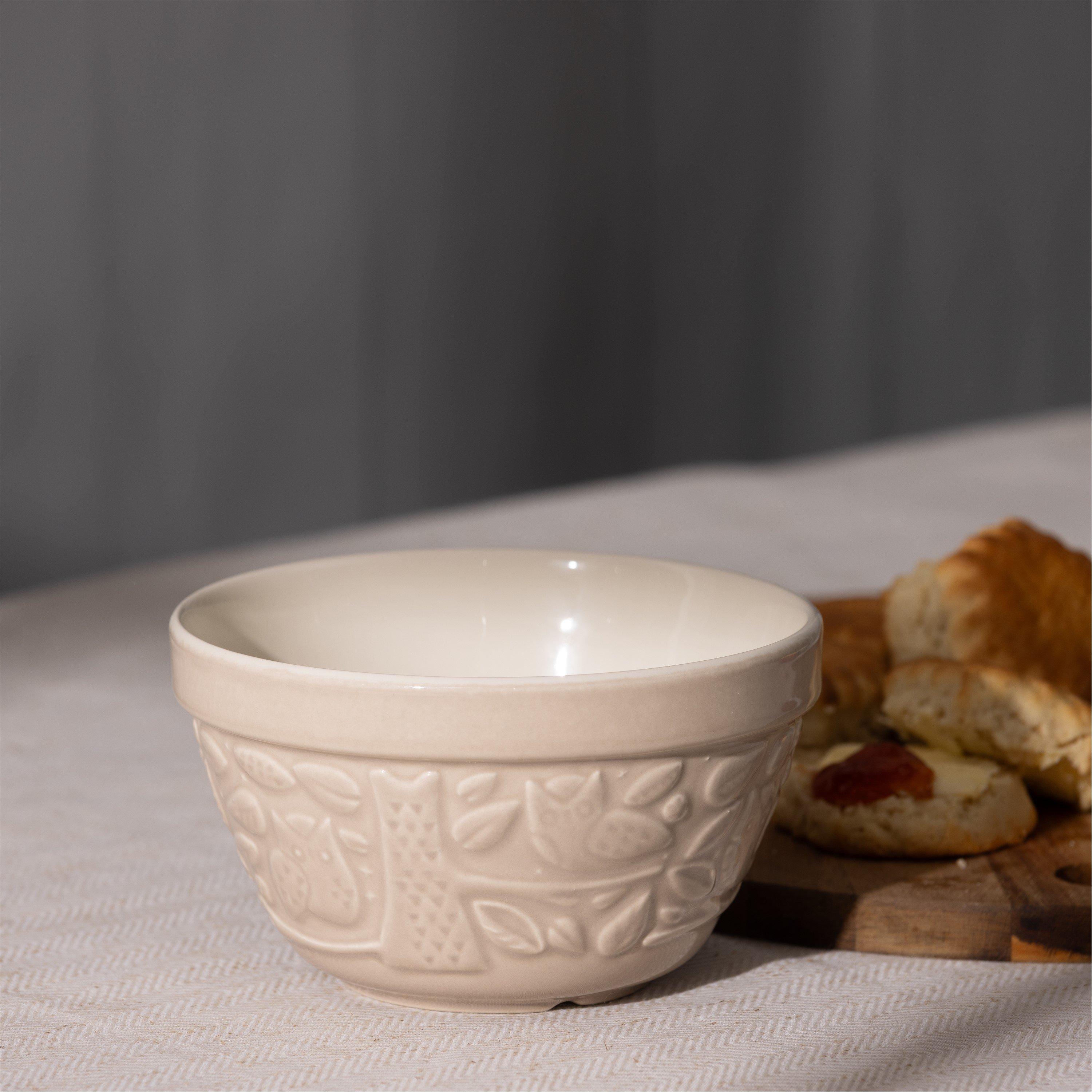 Brown - Mason Cash - In the Forest stone pudding basin 16cm - 3