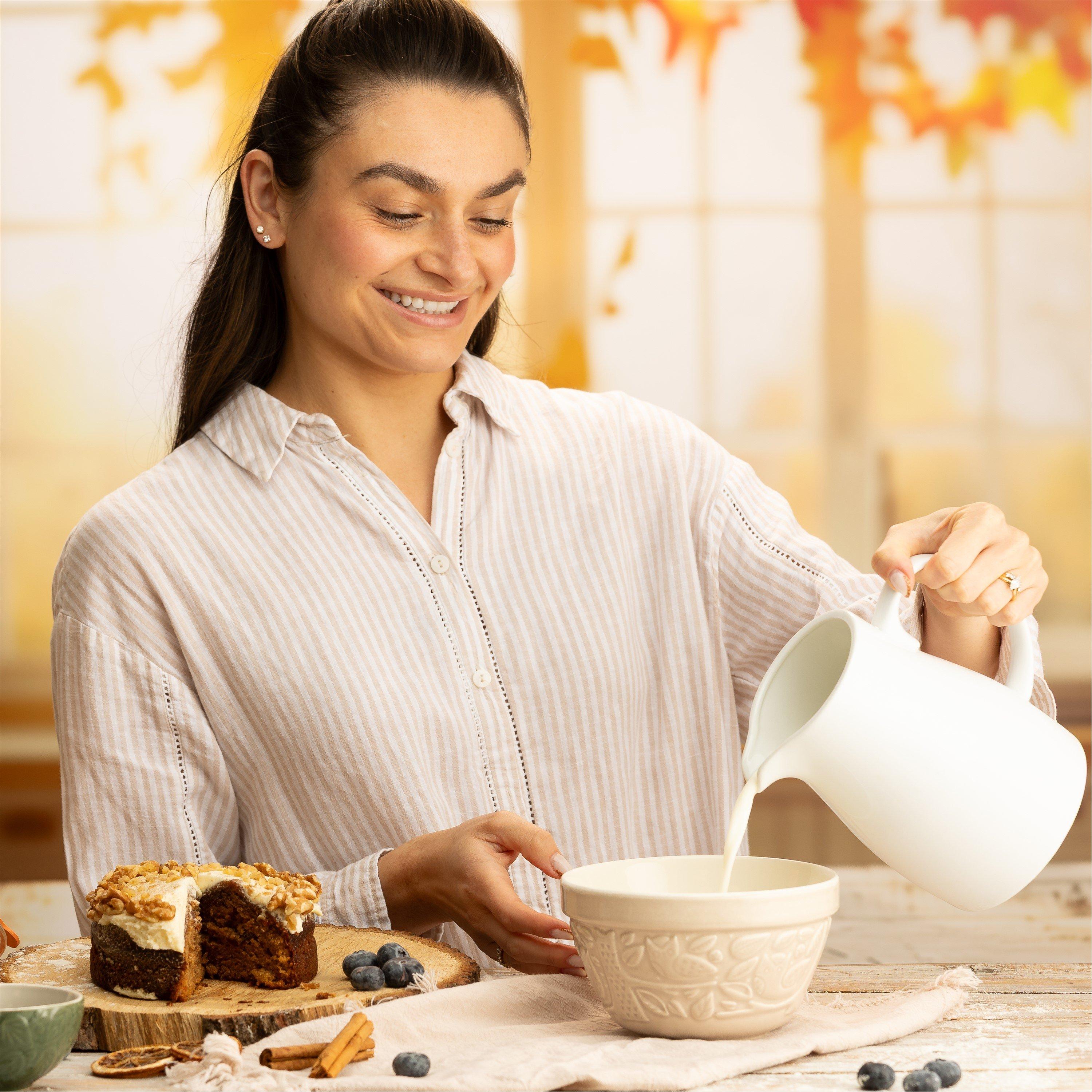 Brown - Mason Cash - In the Forest stone pudding basin 16cm - 4