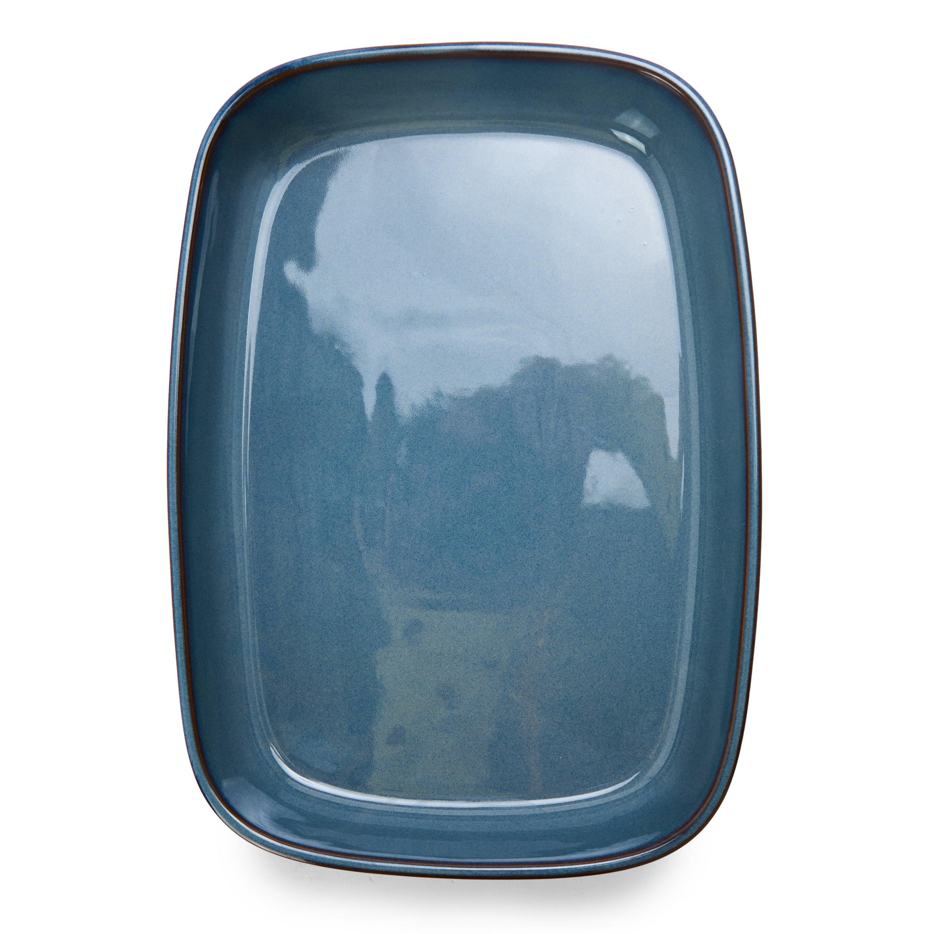 Blue - Mason Cash - Reactive blue rectangle dish 1X21X6CM - 2