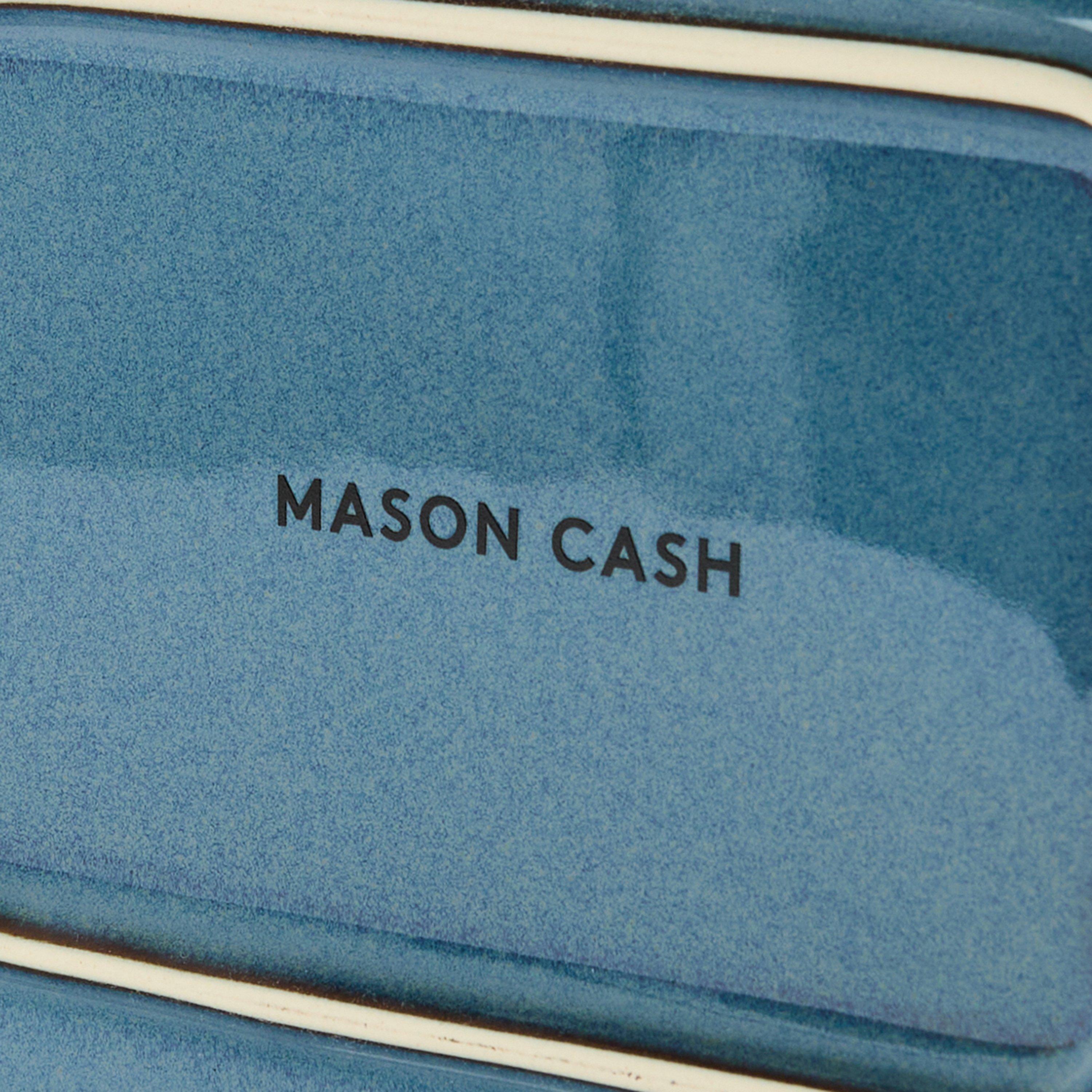 Blue - Mason Cash - Reactive blue rectangle dish 1X21X6CM - 3