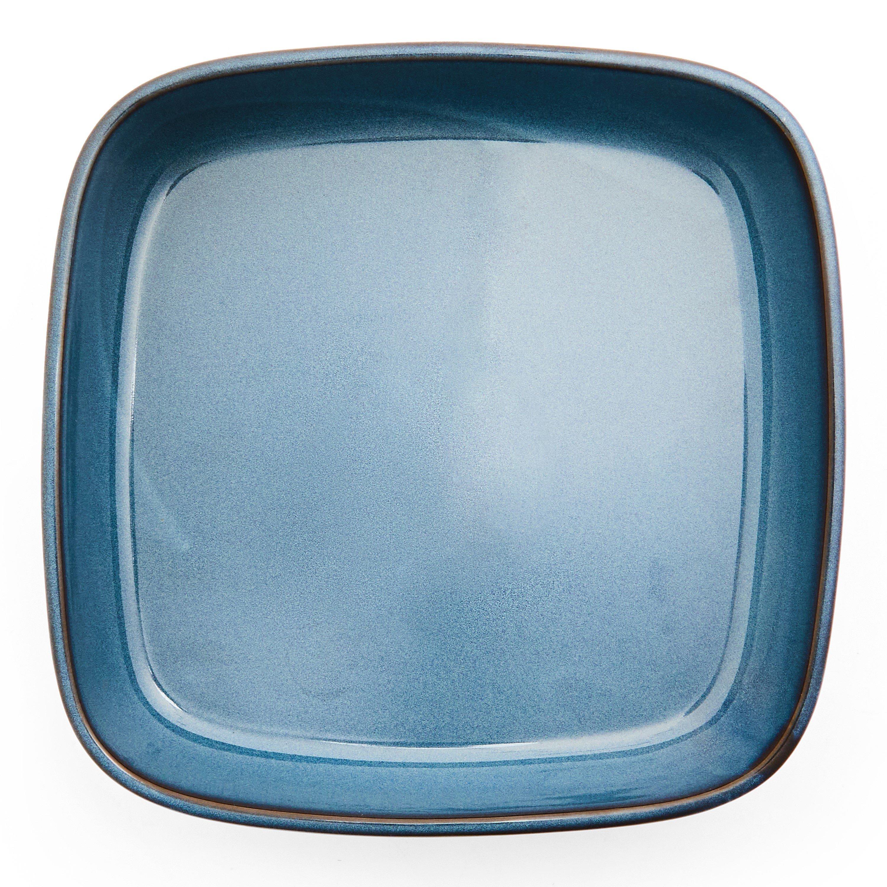 Blue - Mason Cash - Reactive blue square dish 24X24X5.5CM - 1