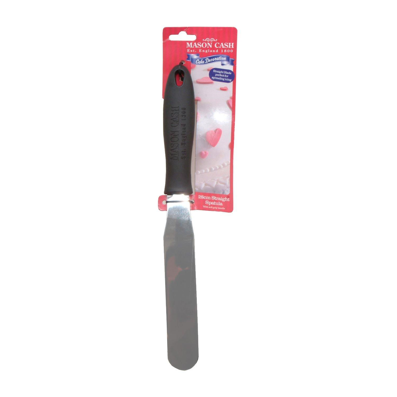 Black - Mason Cash - Straight spatula 28cm