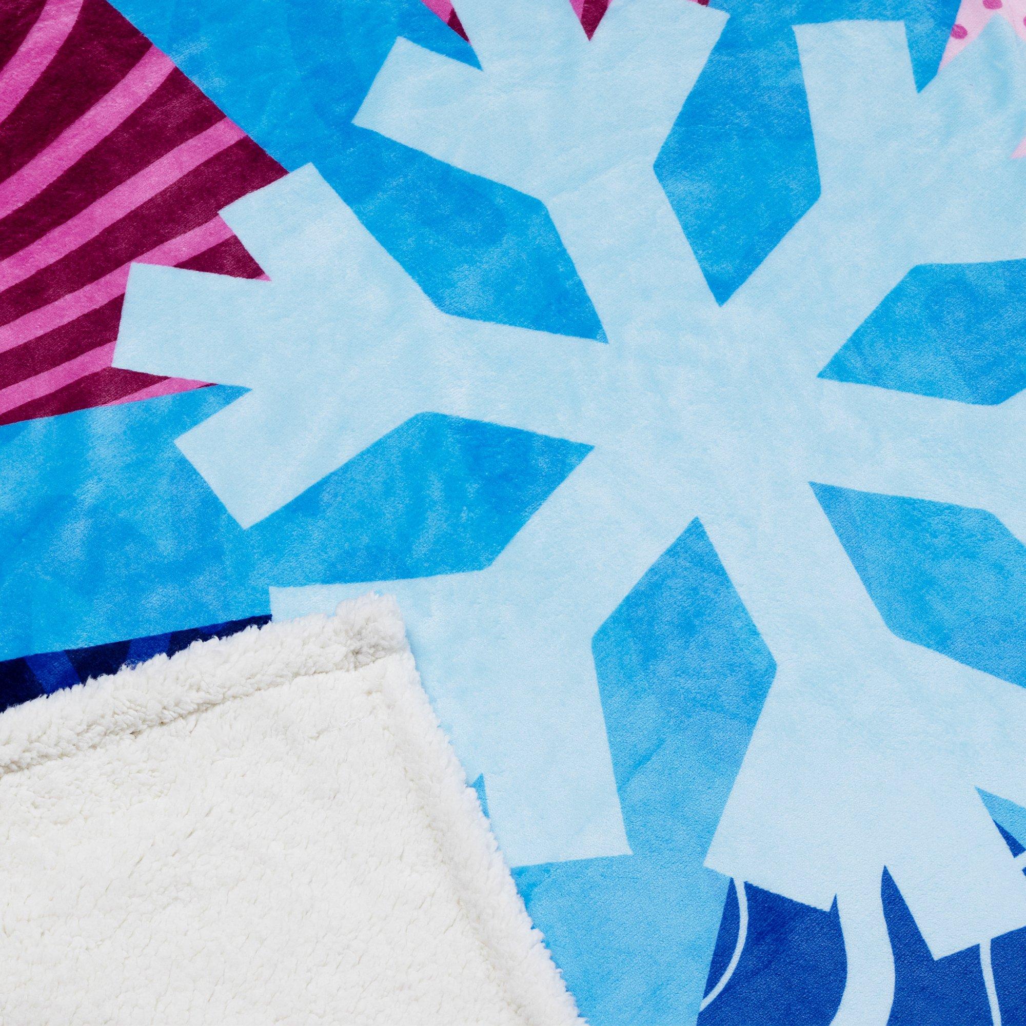 Meerkleurig - Team - Team GB Officially Licensed Snowflake Sherpa Blanket 152 x 117 cm - 2