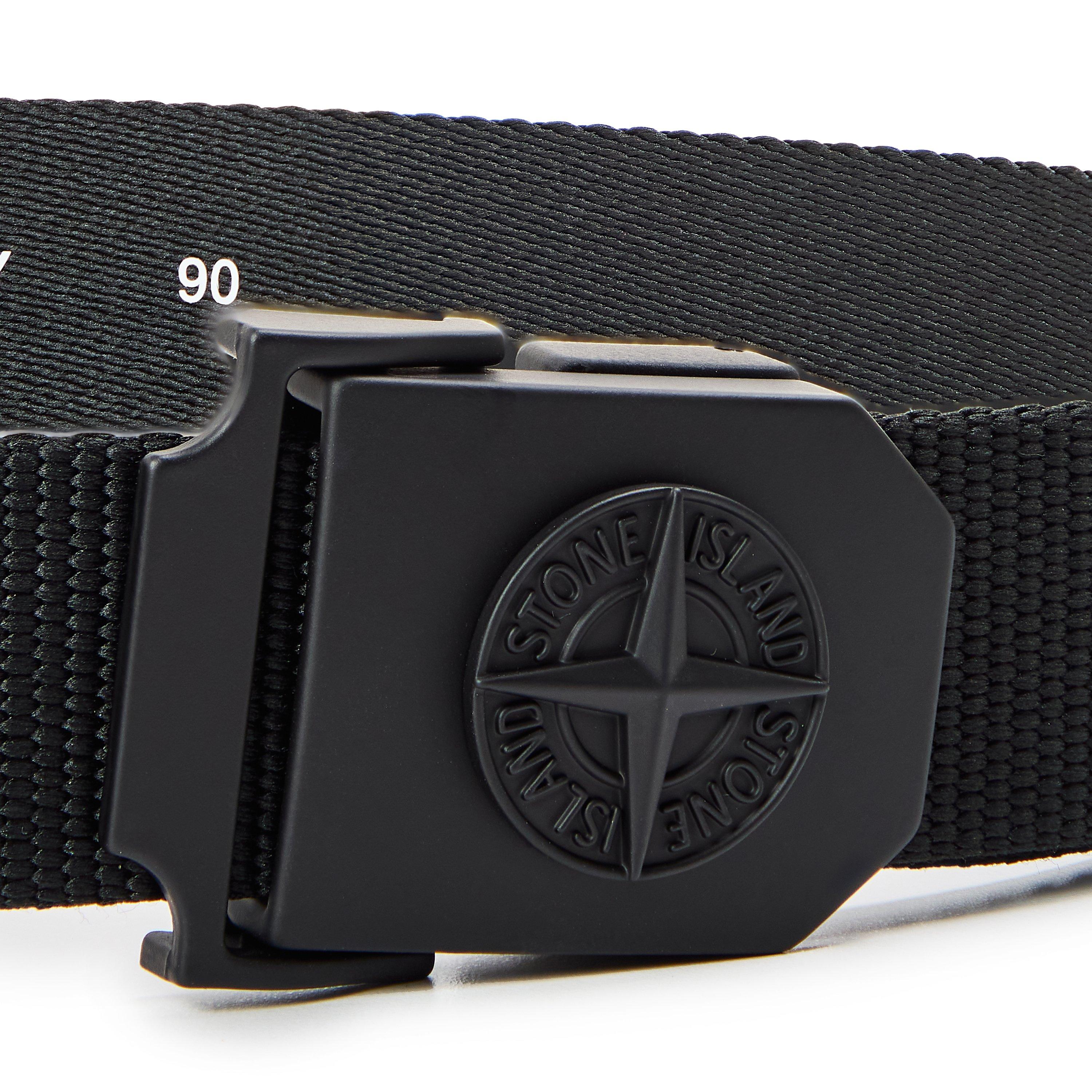 Black V0029 - Stone Island - Stone Fabric Belt Sn61 - 3