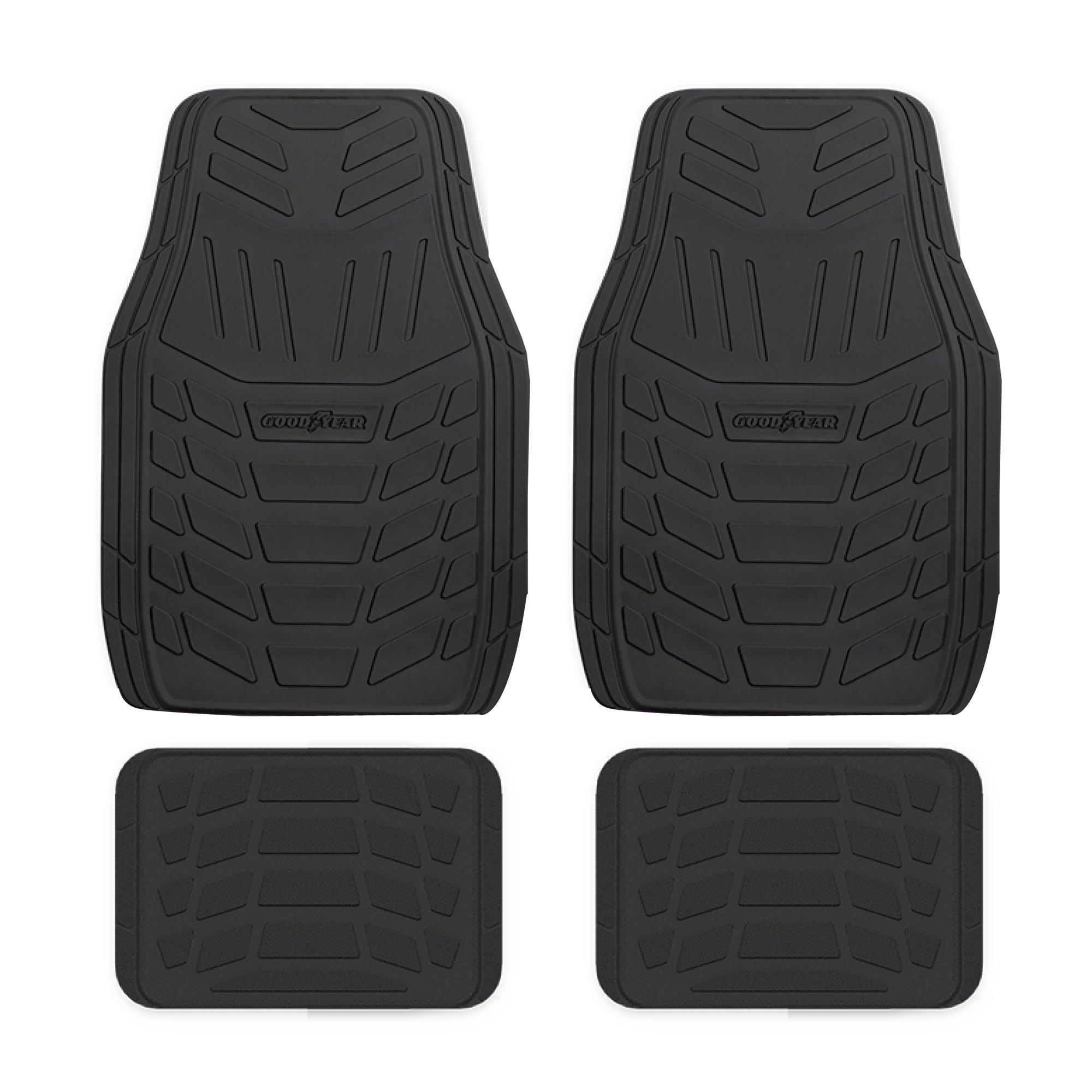 Sort - Goodyear - Goodyear 4 Piece Heavy Duty Rubber Car Mats - 2
