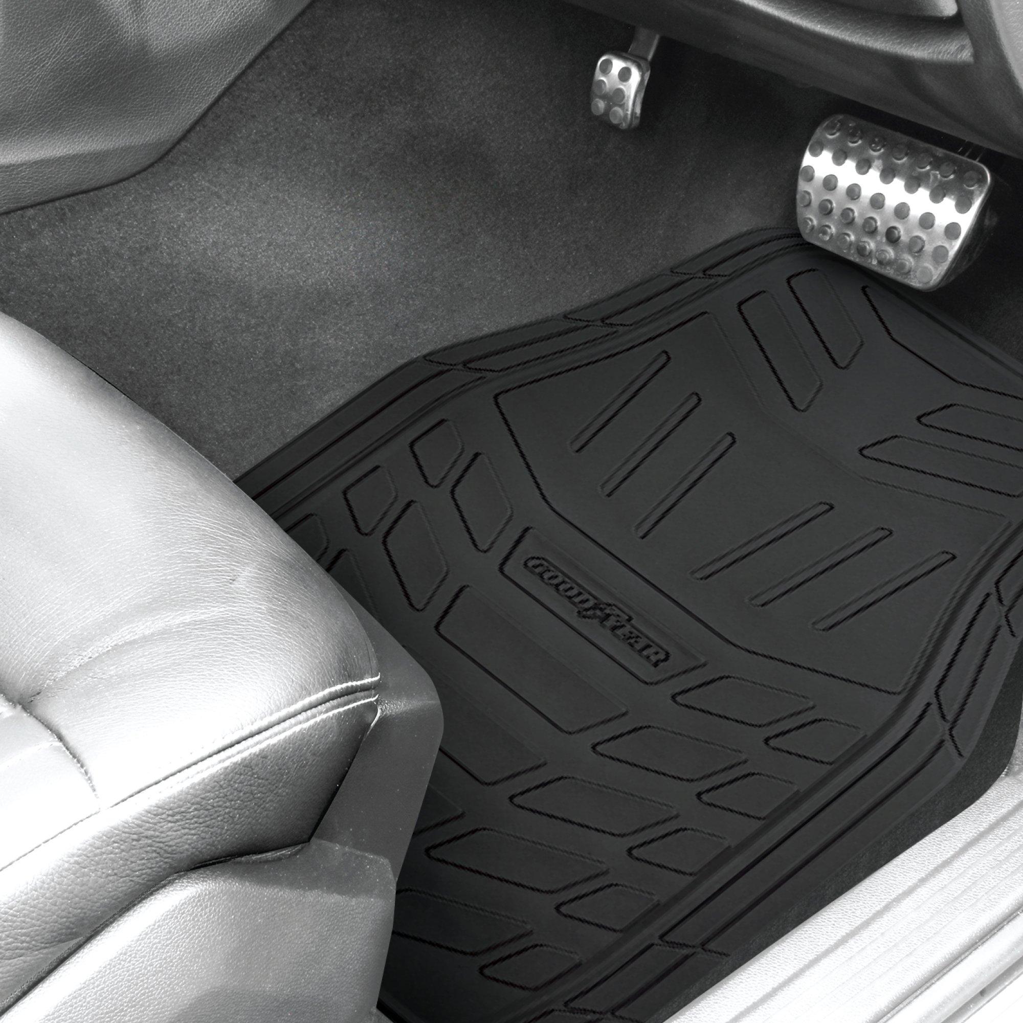 Sort - Goodyear - Goodyear 4 Piece Heavy Duty Rubber Car Mats - 3
