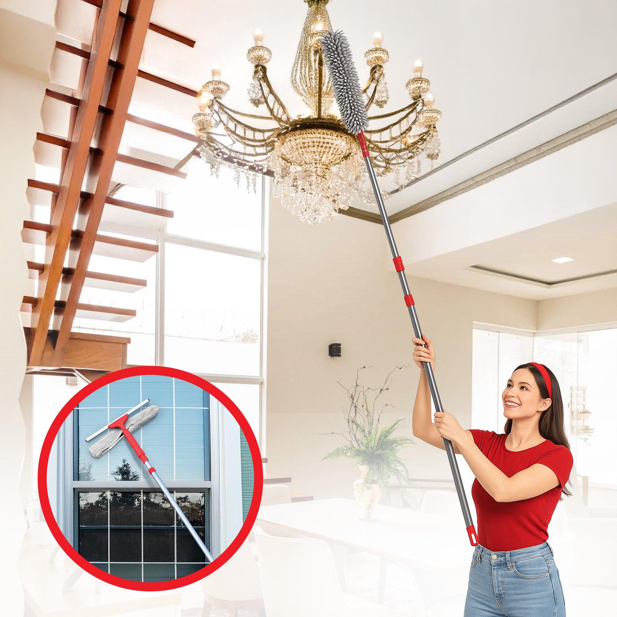 Red & Grey - Dekton - Dekton 4 Pc Cleaning Kit - 7