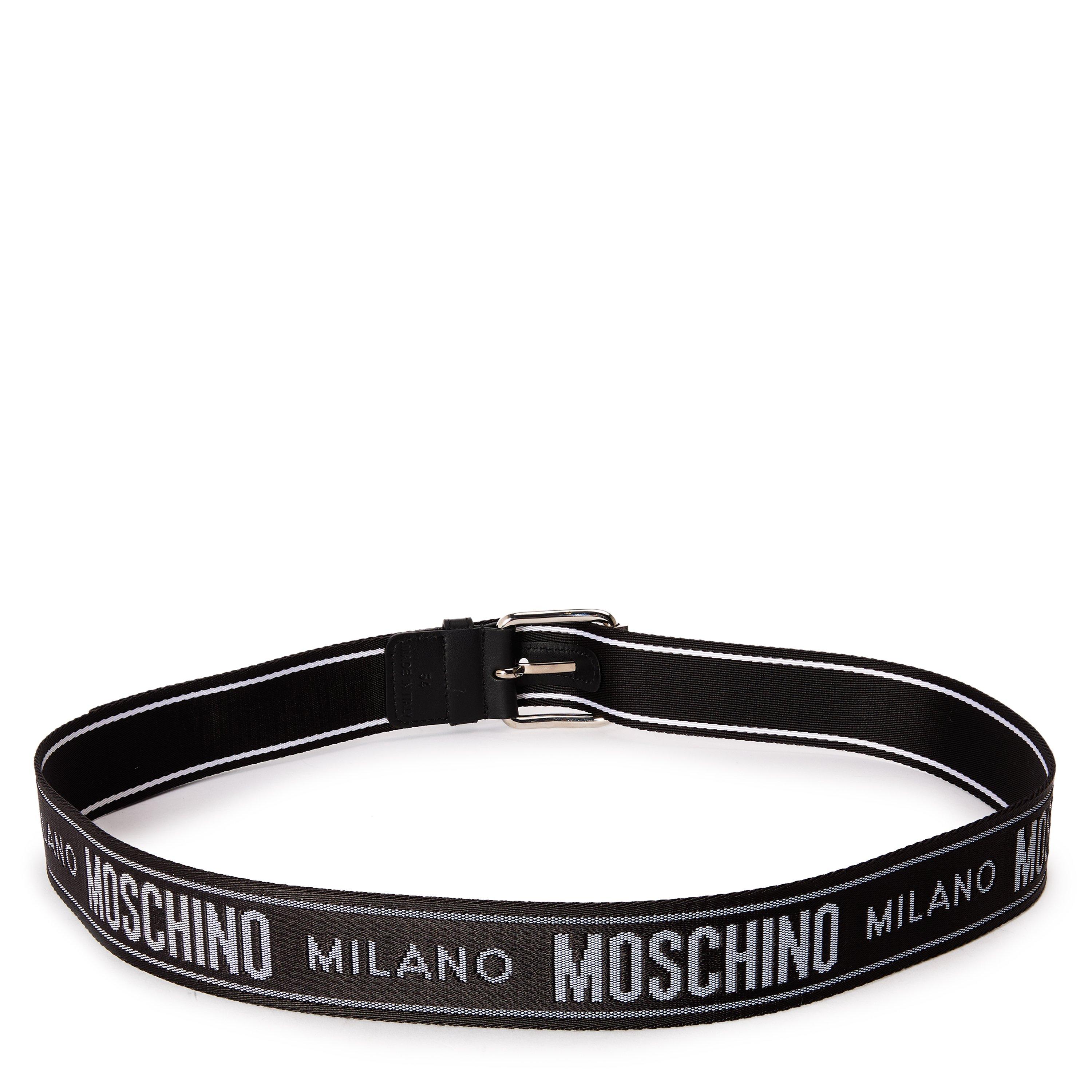 Black - Moschino - Moschino Metlic Belt Sn99 - 2