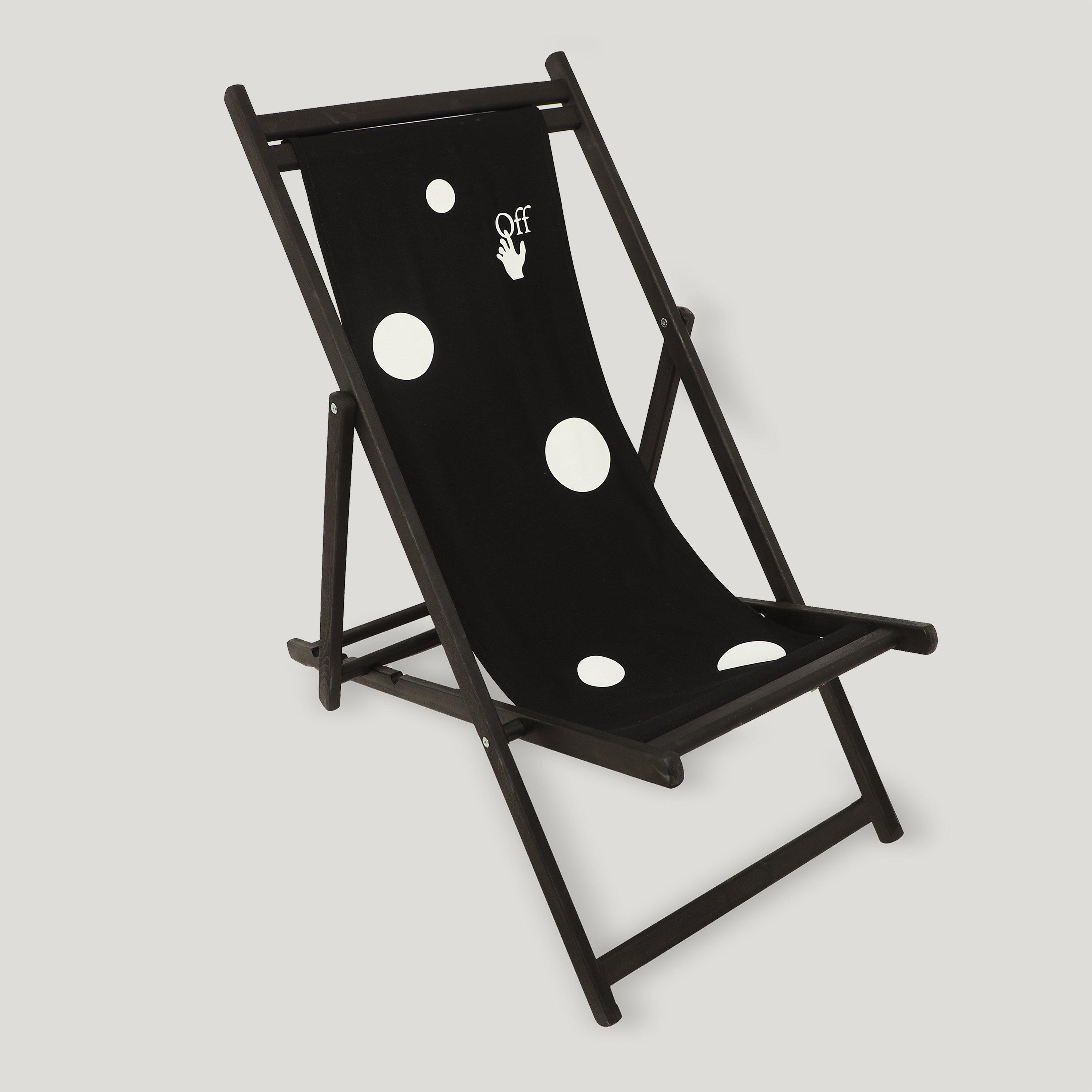 Black White - Off White - Off Deck Chair 99 - 1