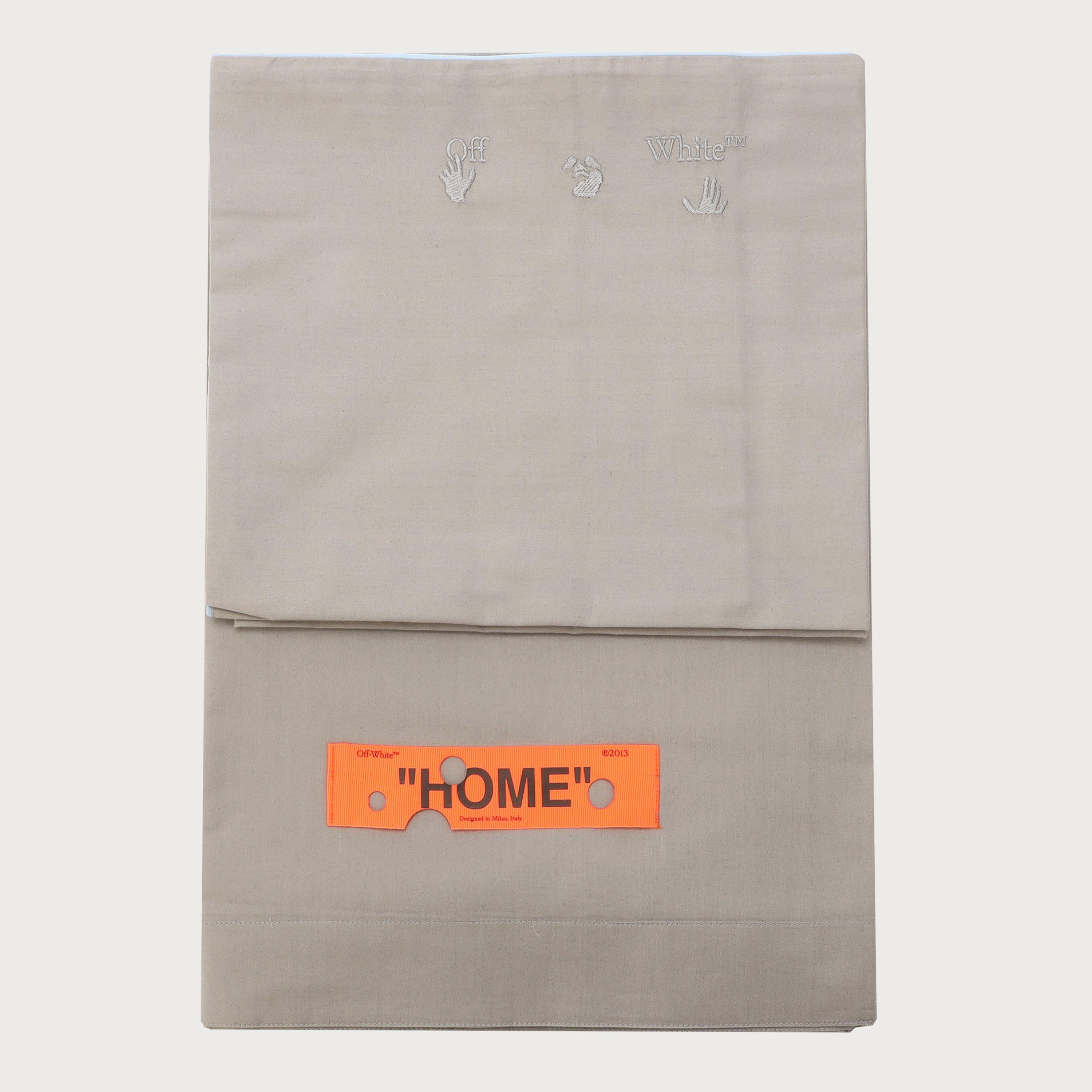 Cinza Azul Bebé - Off White - Off King Bed Set  99 - 2