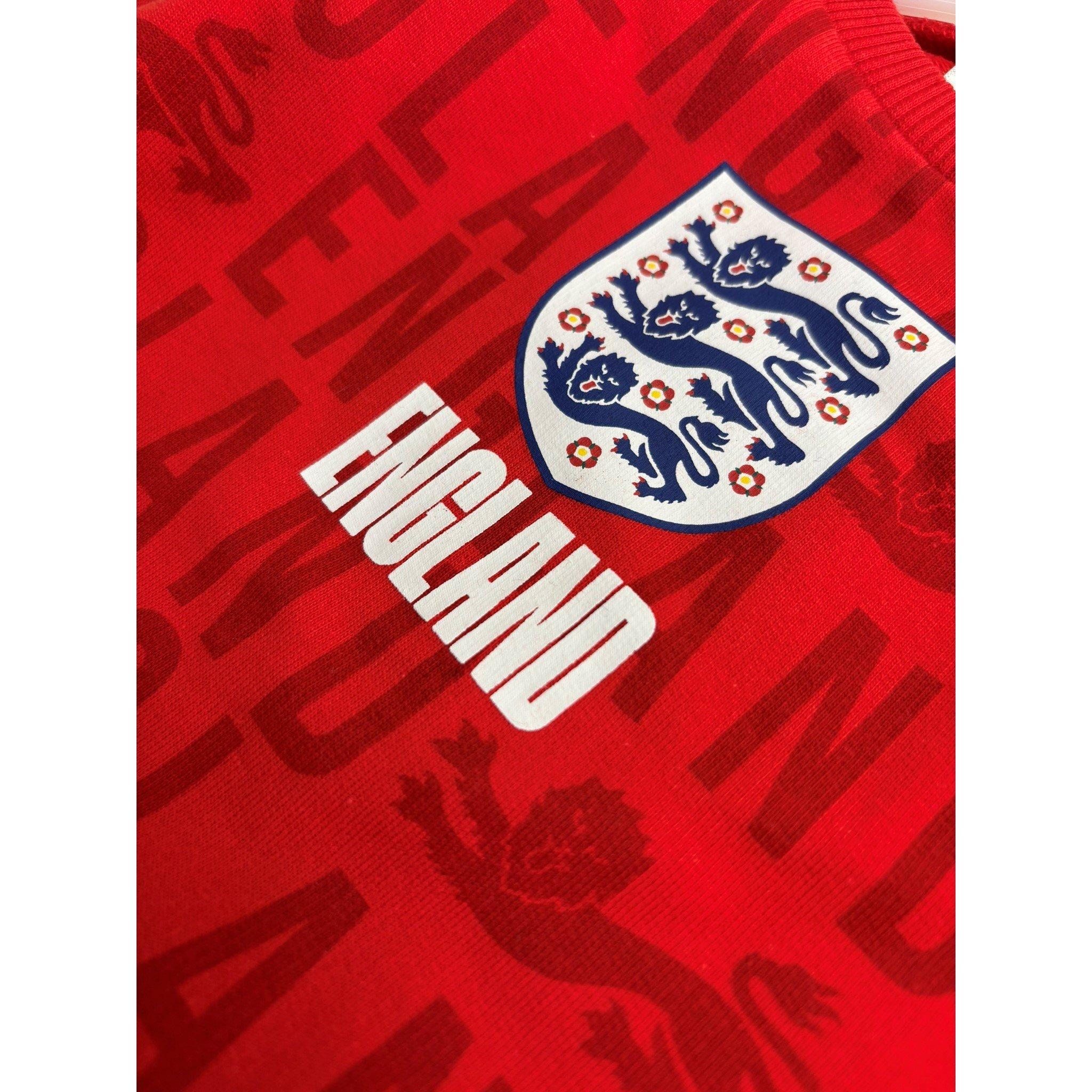 Rød - Team - England Crew Neck Sweatshirt - 5