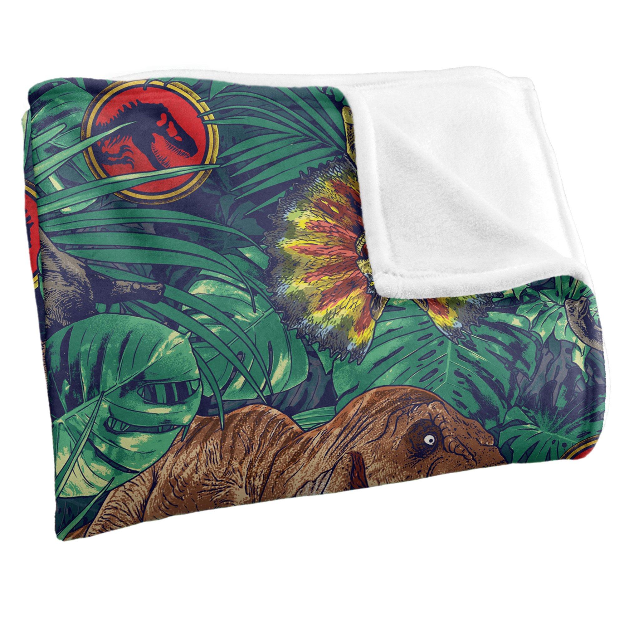 Tropic T-Rex - Jurassic Park - Tropical T-Rex Blanket - 2