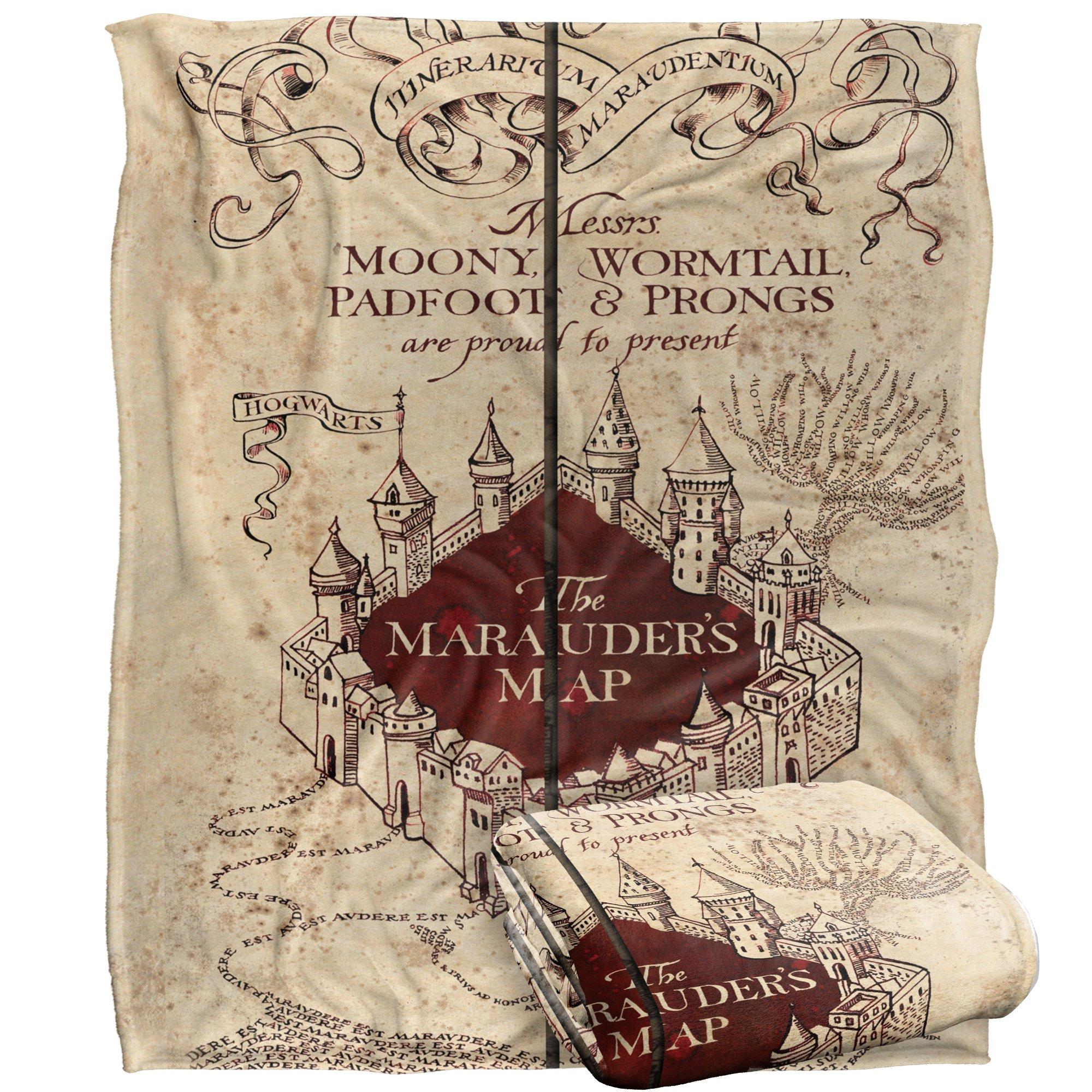Marauder Map - Harry Potter - Marauders Map Blanket - 3