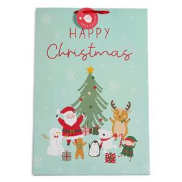 The Spirit Of Christmas SOC Santa and Friends Jumbo Gift Bag