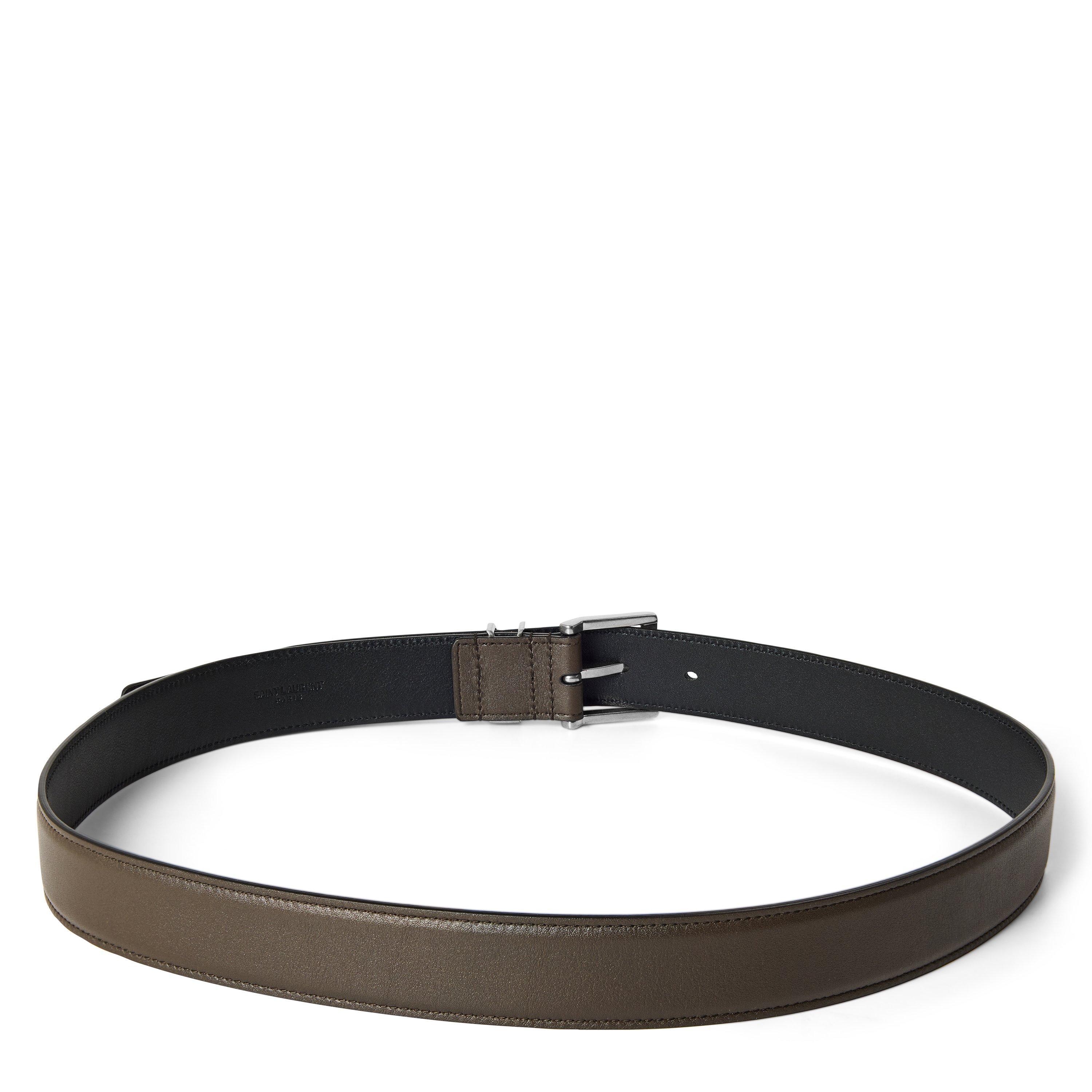 Brown - Saint Laurent - Saint Cass Belt Sn64 - 2