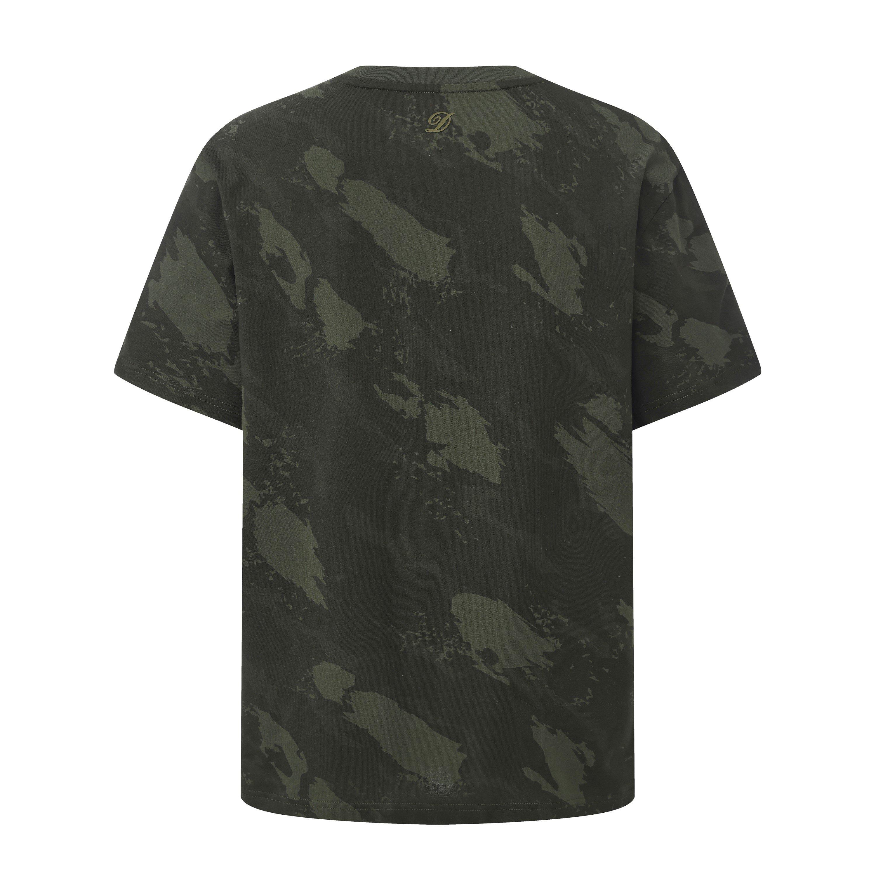 Camo Dark - Diem - Mens Angler Fishing T-Shirt - 3