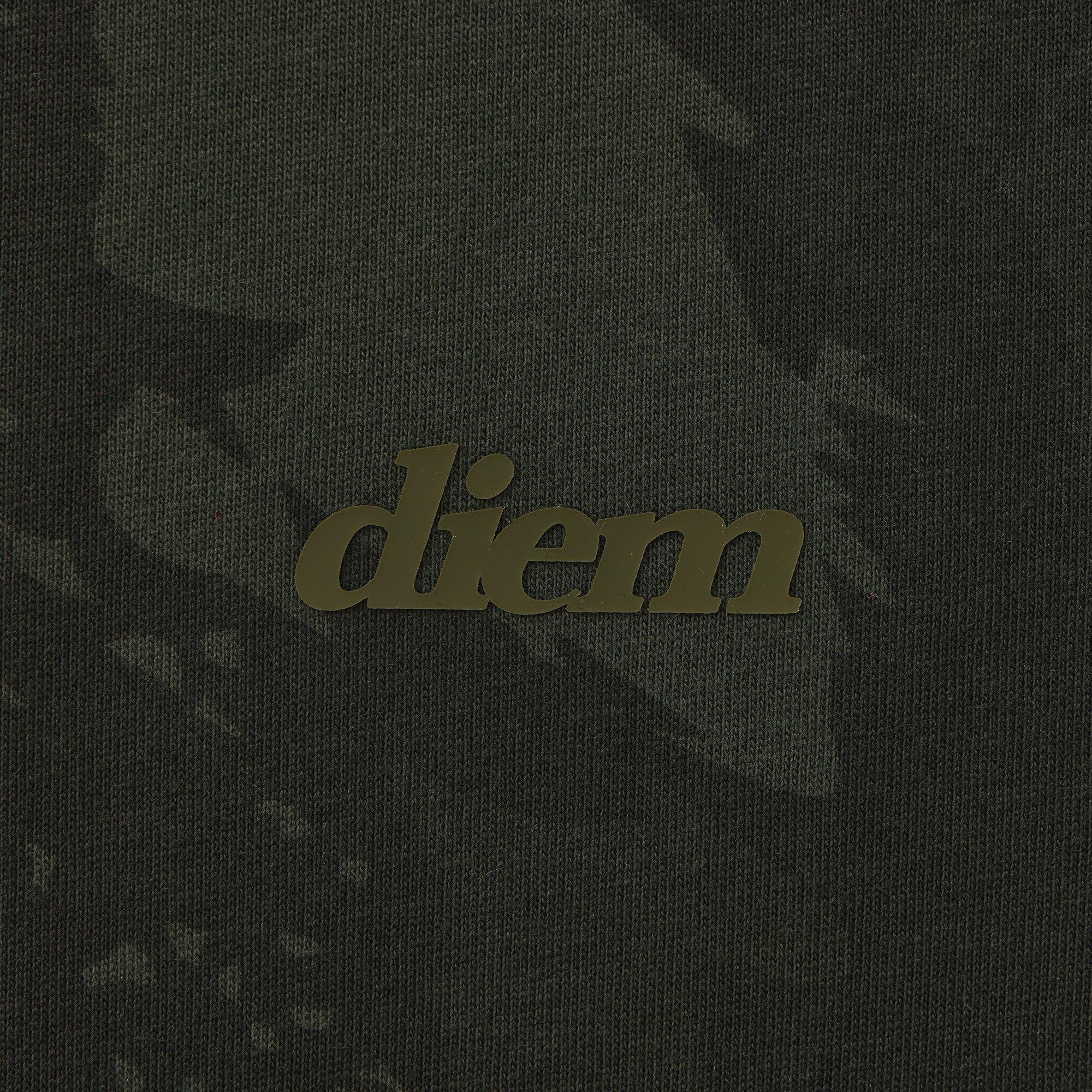 Camo Dark - Diem - Mens Angler Fishing T-Shirt - 4