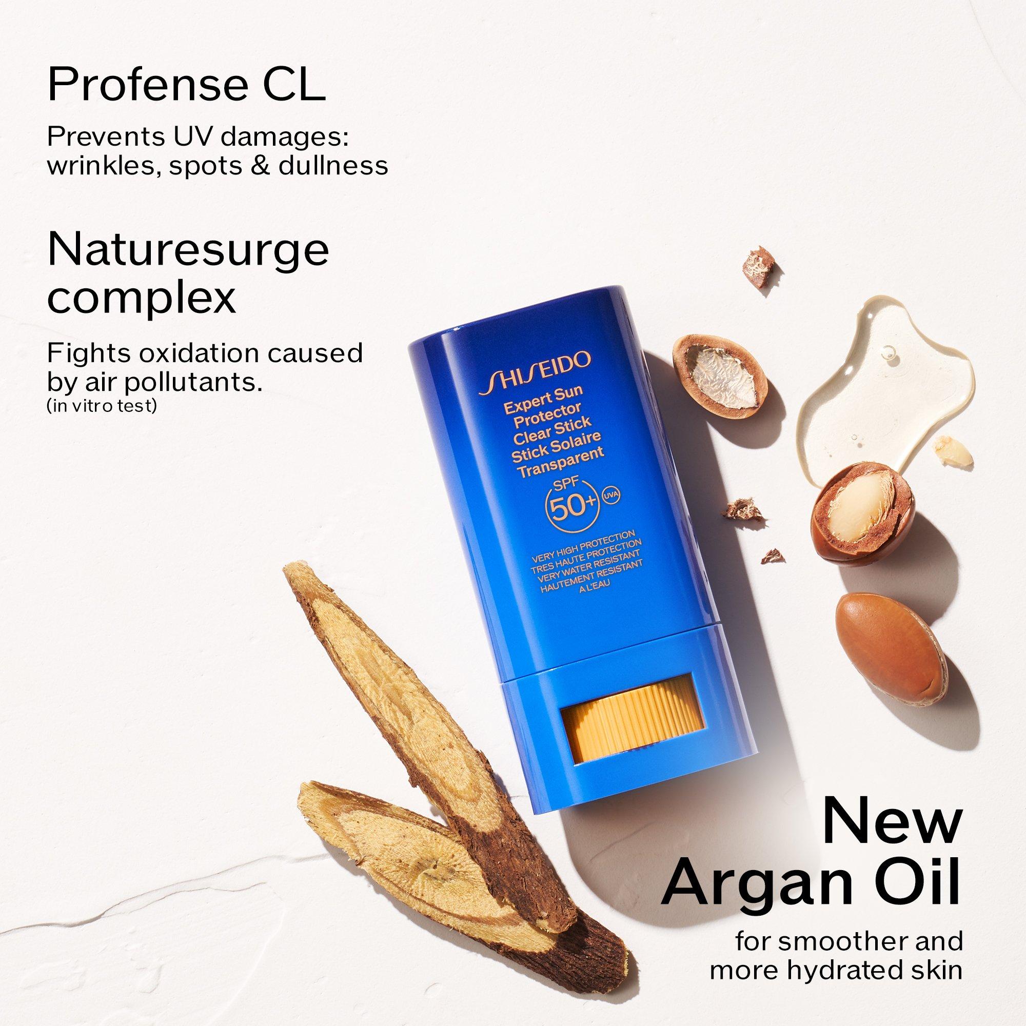 Clear - Shiseido - Shiseido Expert Sun Protector Clear Suncare Stick SPF50+ 20g - 3