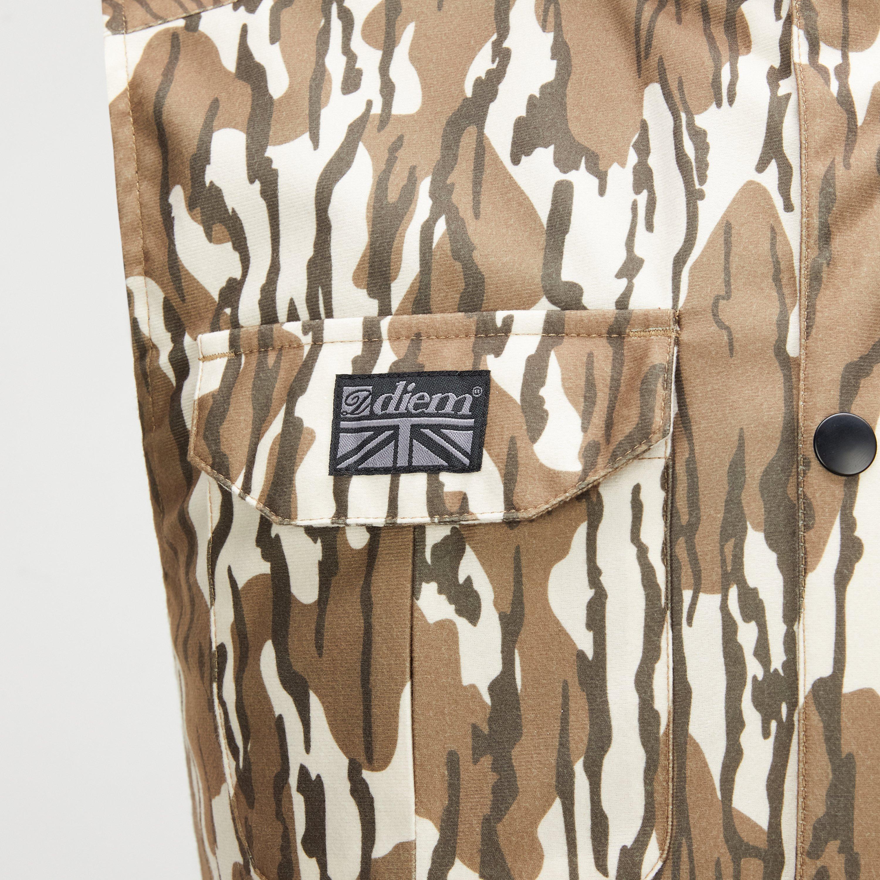 Sandy - Diem - Men's Camo Multi Pocket DWR Performance Training Gilet - 4