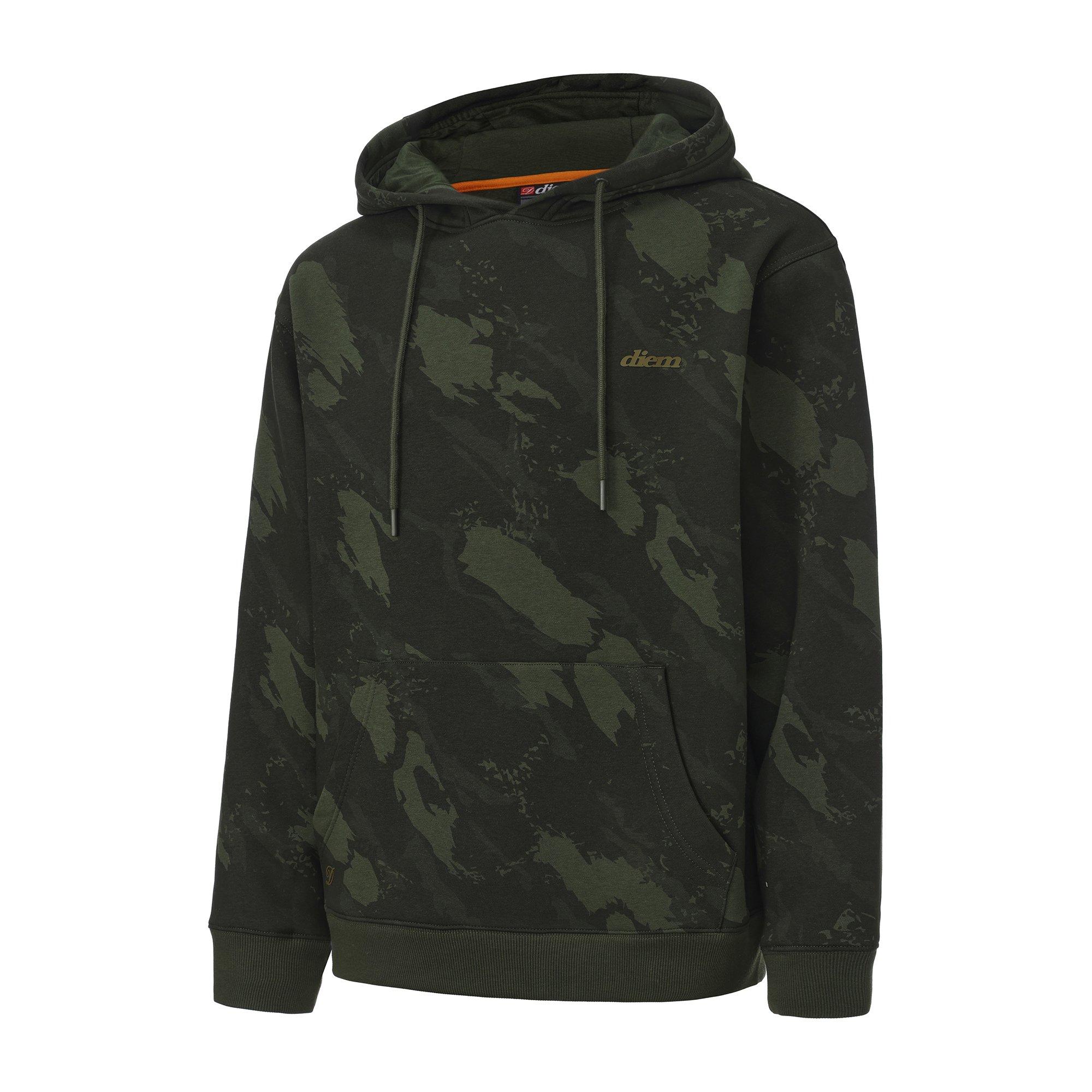Camo Dark - Diem - Mens Angler Hoodie - 3