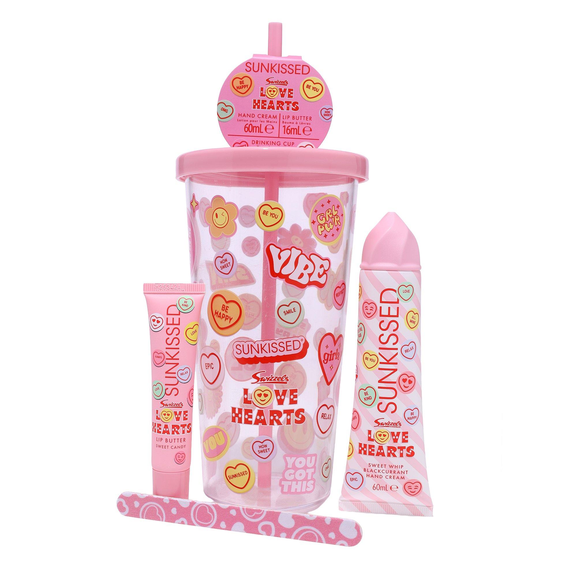 Love Hearts - Sunkissed - Sunkis 4pc Cup Set Ld88