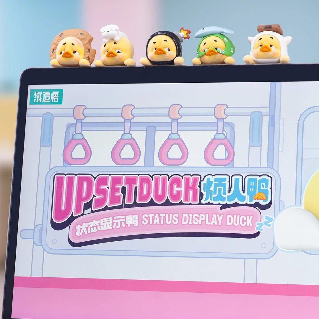 Multi - Blind Box Project - UpsetDuck Status Display Duck PVC Series Blindbox Plush Toy - 2