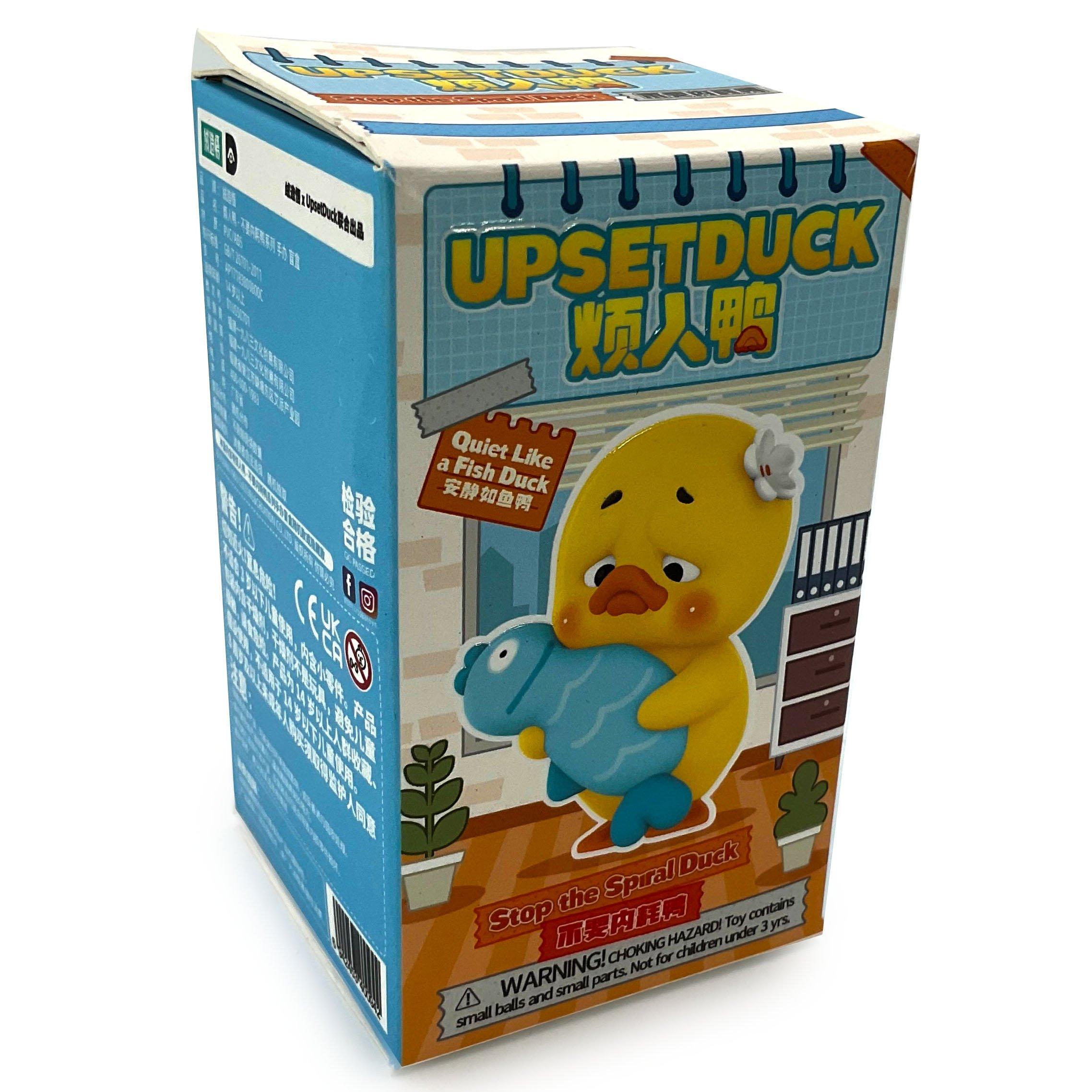 Multi - Blind Box Project - UpsetDuck Stop the Spiral Duck Figure Plush Toy - 6