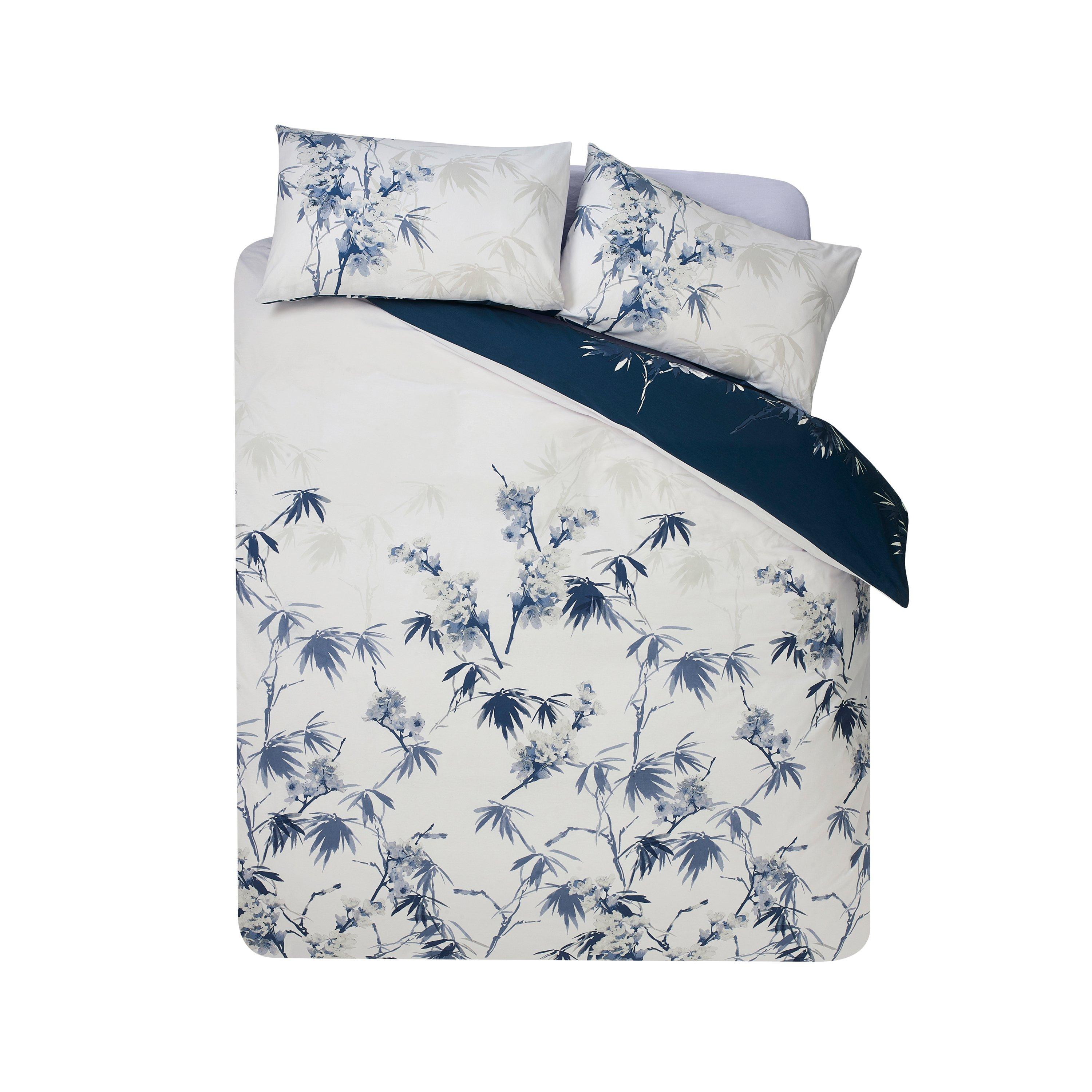 Blue - Catherine Lansfield - Cather Kyoto Floral 63 - 5